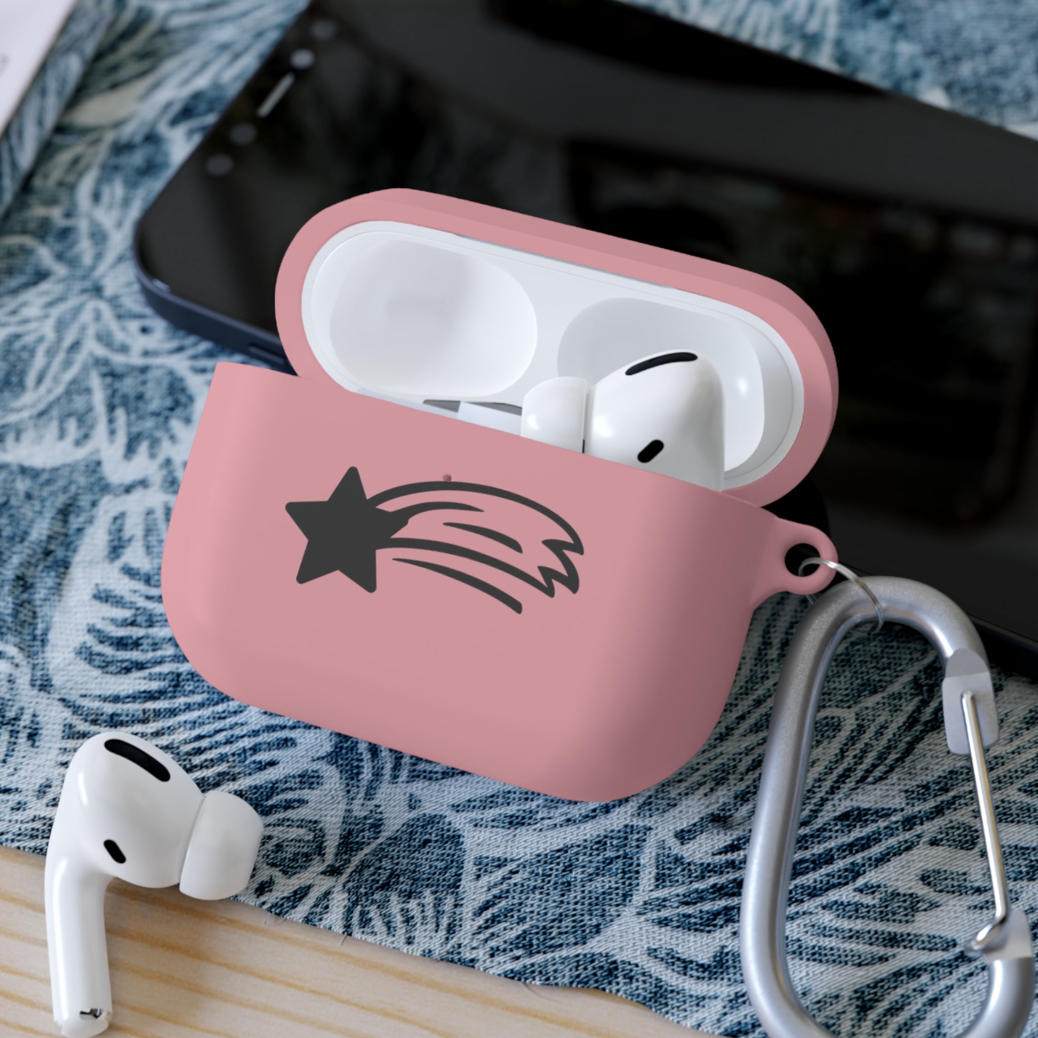 MountainStarGalaxy Protective AirPods & AirPods Pro Case AirPods Pro Pink