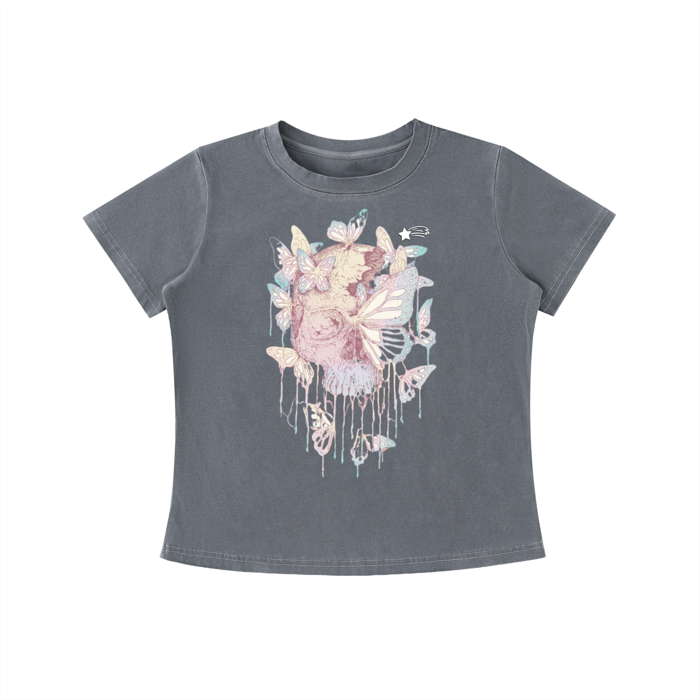 MountainStarGalaxy Women’s Vintage Wash Slim Fit T-shirt