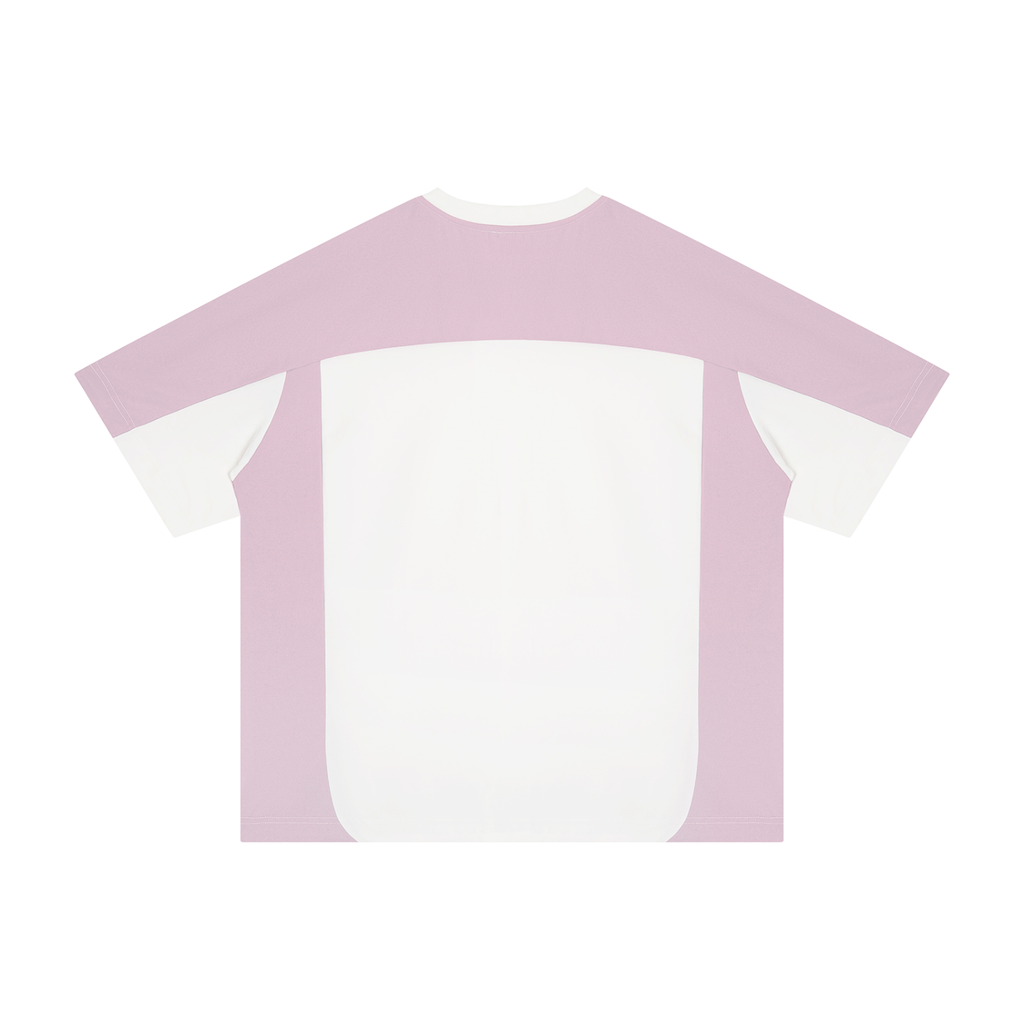 MountainStarGalaxy Color Block Loose T-Shirt