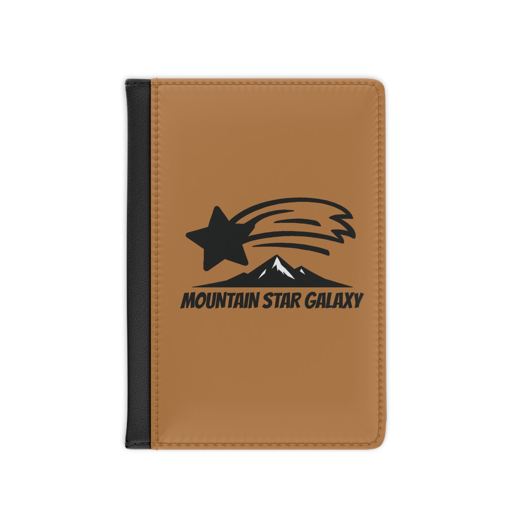 MountainStarGalaxy Passport Cover 3.9" x 5.8" Black