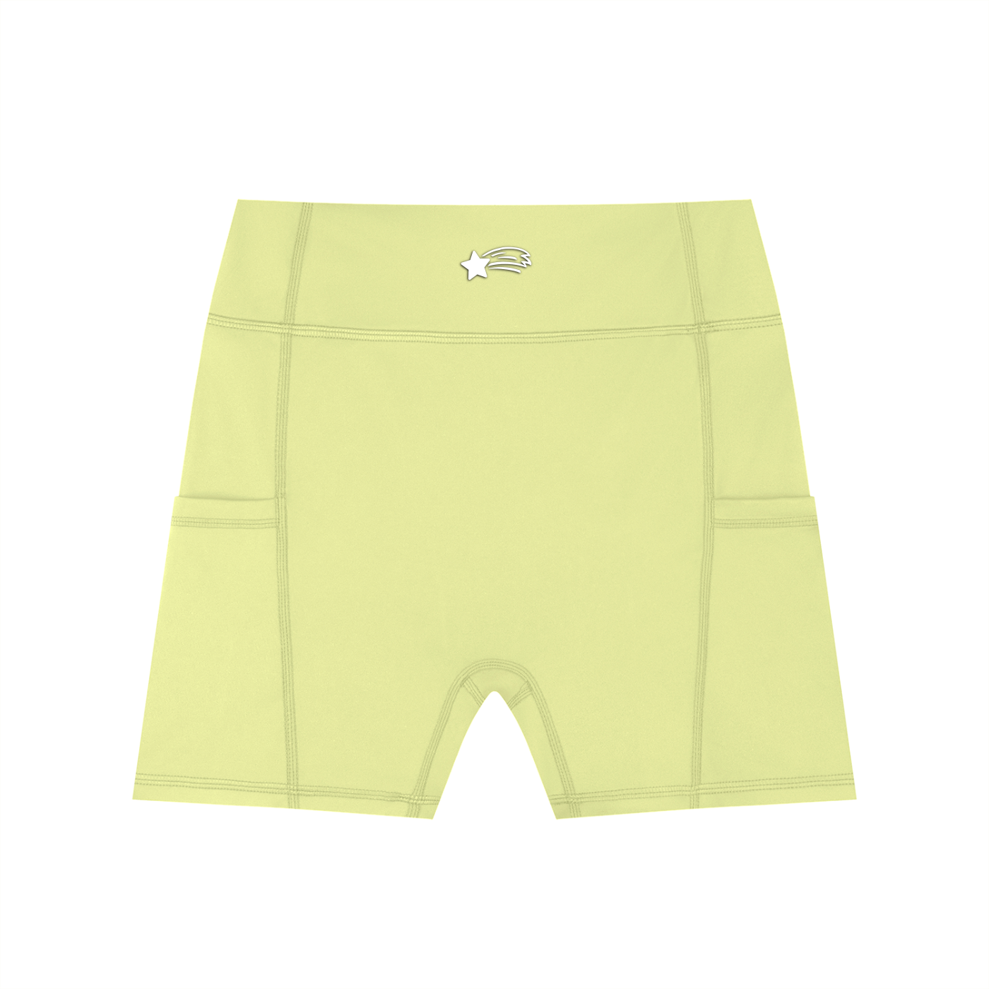 MountainStarGalaxy Women's High-Waisted Pocket Biker Shorts