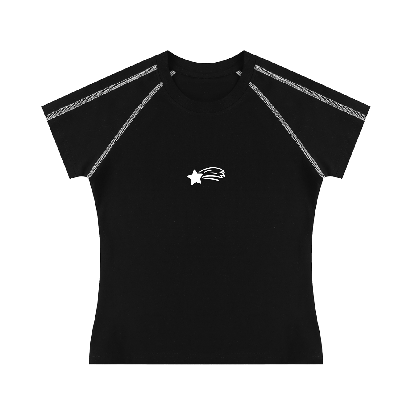 MountainStarGalaxy Women's Contrast Stitch Raglan T-Shirt