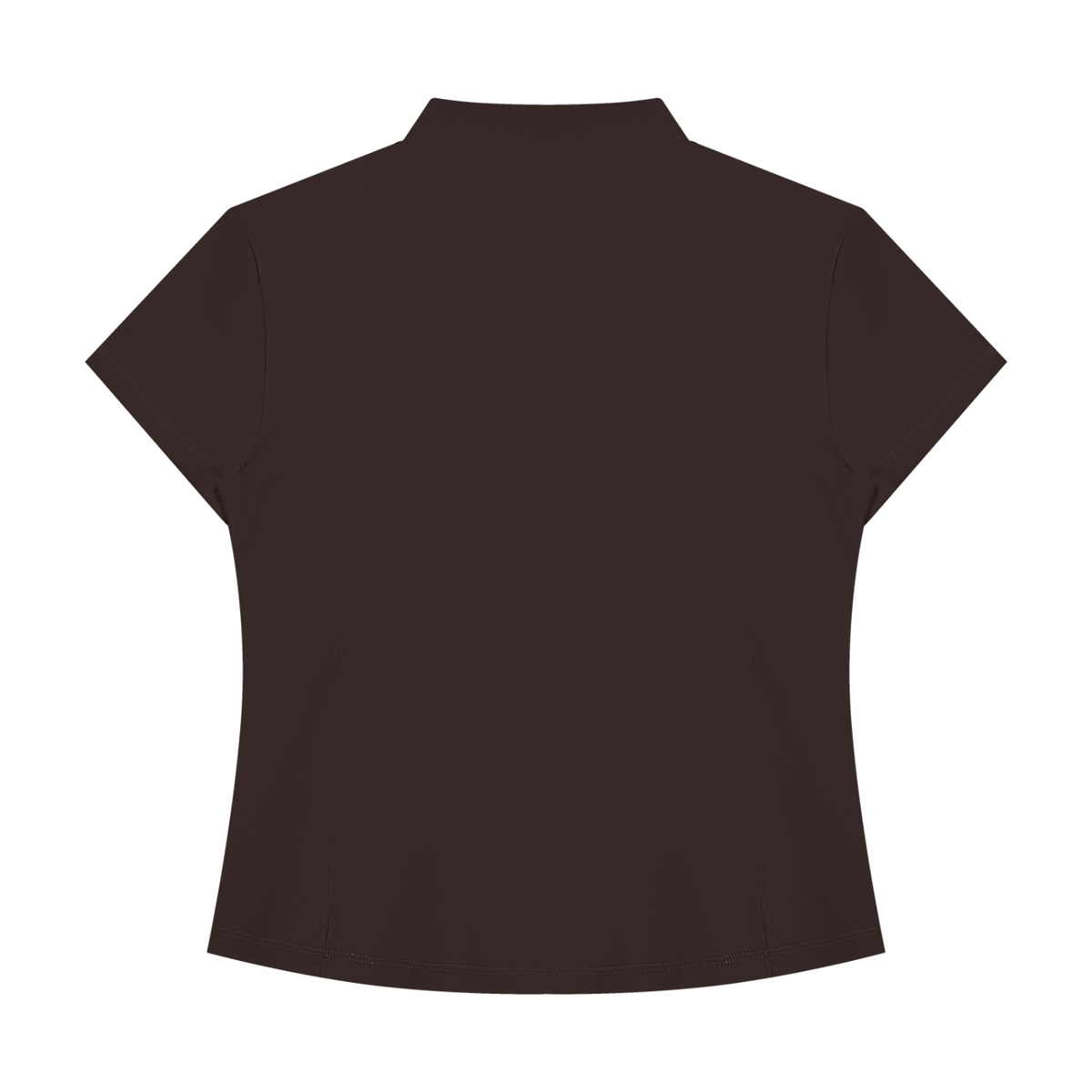 MountainStarGalaxy Women's Yoga Quarter-Zip Mock Neck T-Shirt