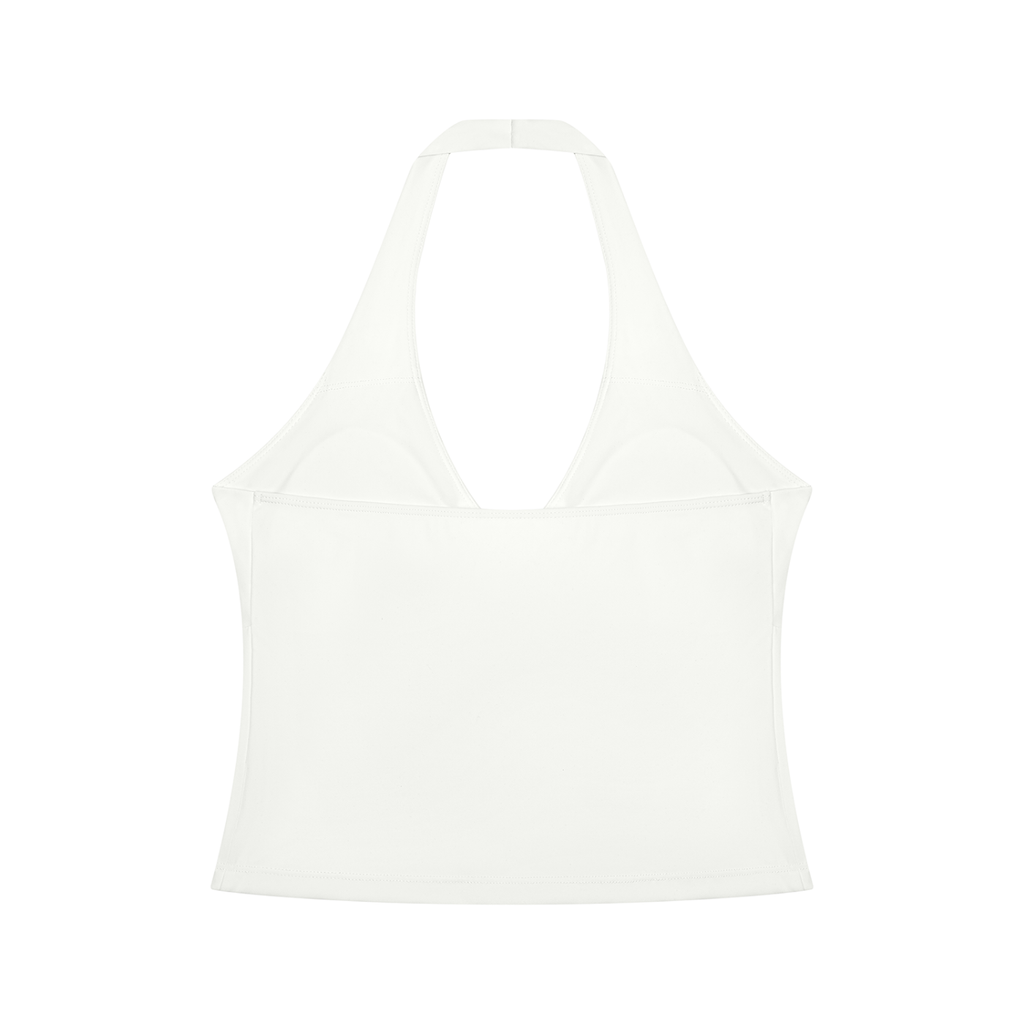 MountainStarGalaxy Women’s Ruched Halter Yoga Tank Top