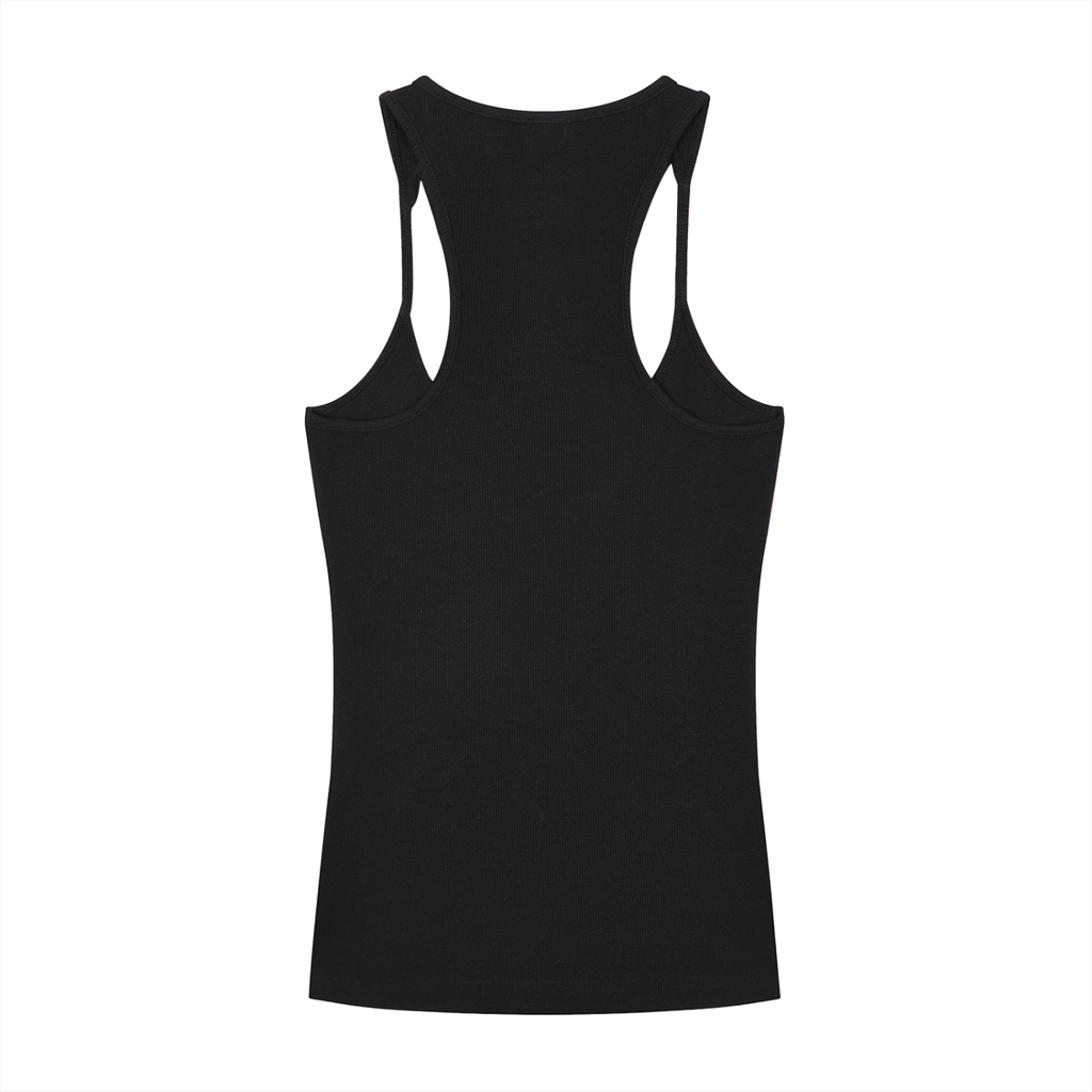 MountainStarGalaxy Women’s Slim Fit Ribbed Racerback Tank Top