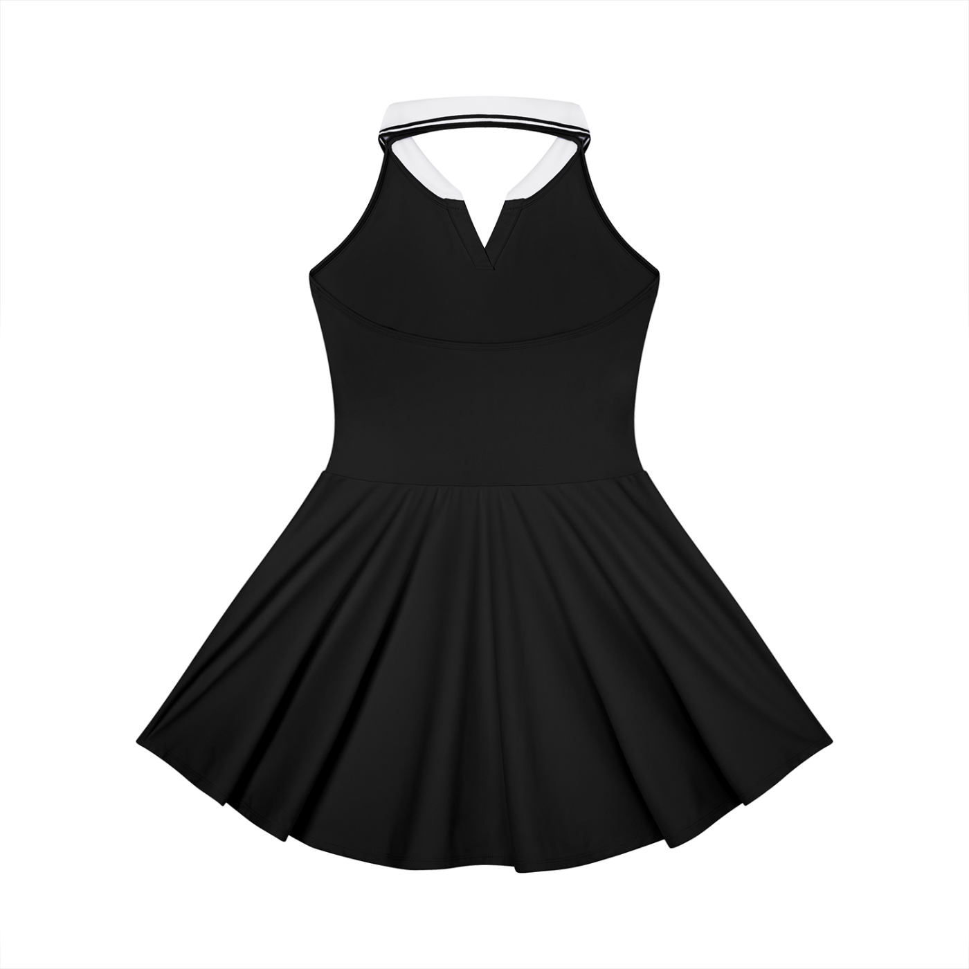 MountainStarGalaxy Women's Collared Halter A-Line Tennis Dress