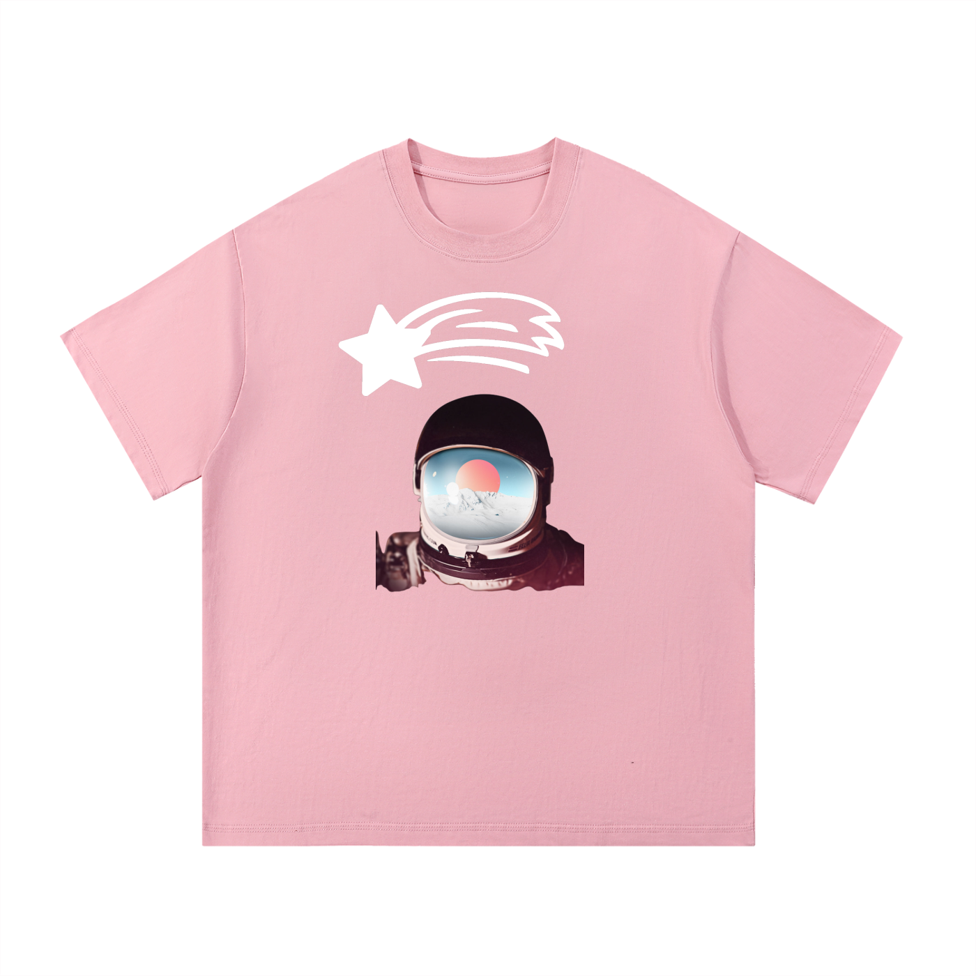 MountainStarGalaxy Unisex Essential Cotton Shirt Pink