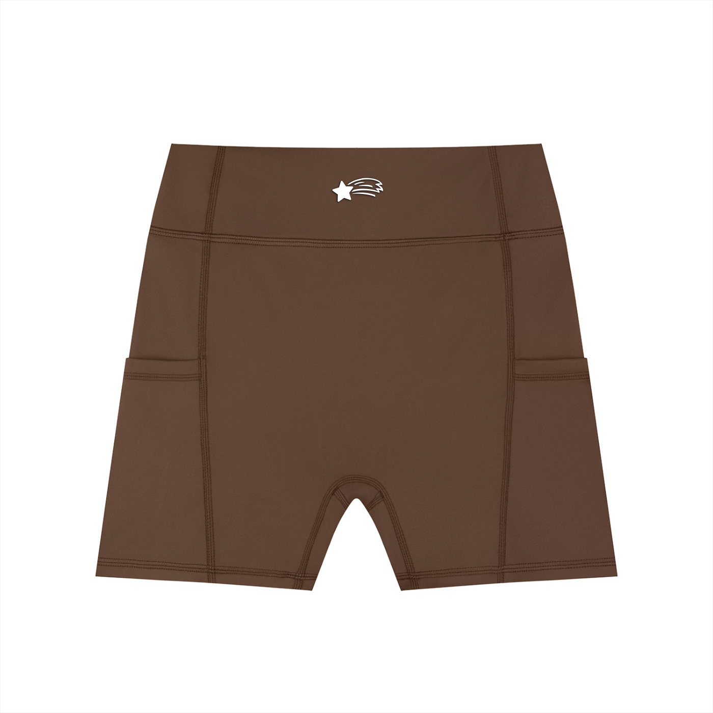MountainStarGalaxy Women's High-Waisted Pocket Biker Shorts