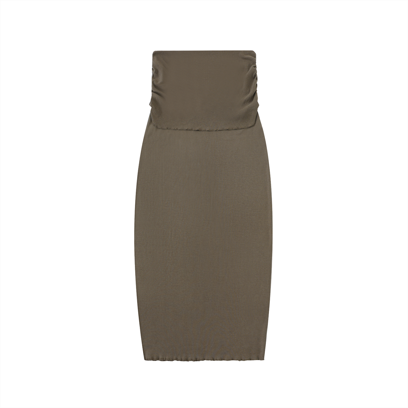 MountainStarGalaxy Women’s Dyed Washed Straight Hip-Hugging Slim Maxi Skirt