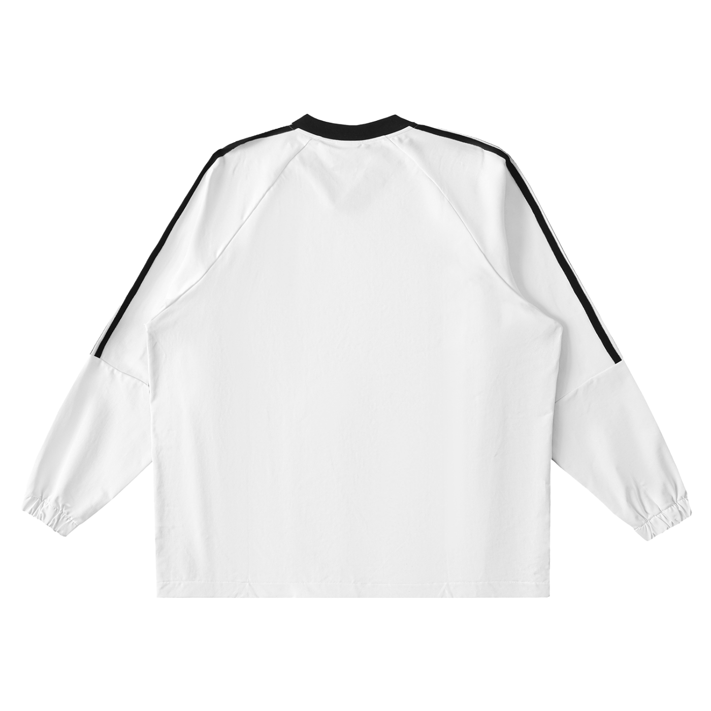 MountainStarGalaxy Unisex Color-Block V-Neck Long-Sleeve T-Shirt