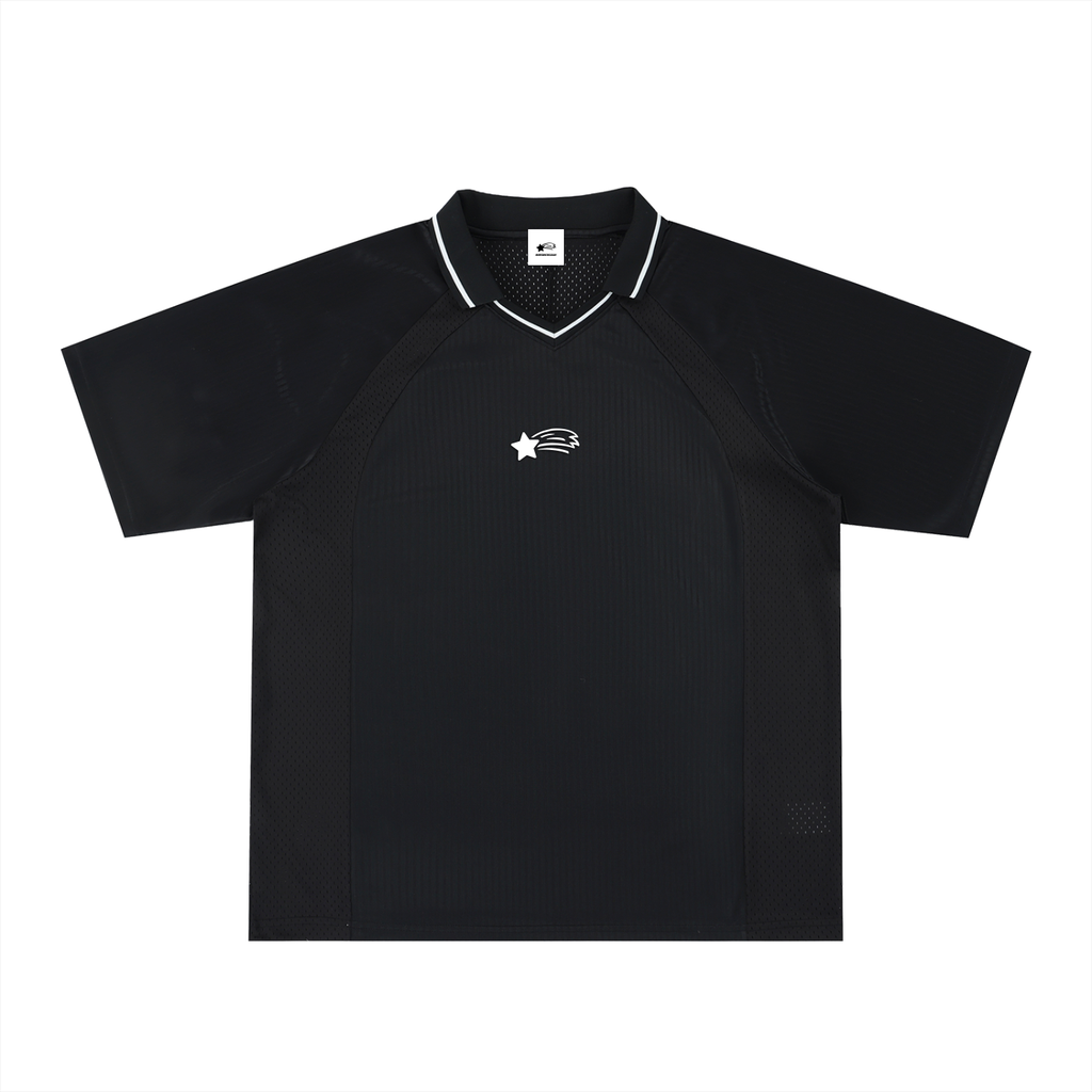 MountainStarGalaxy Striped V-Neck Soccer Jersey
