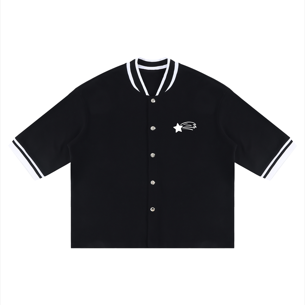 MountainStarGalaxy Unisex Boxy Heavyweight Baseball Jersey