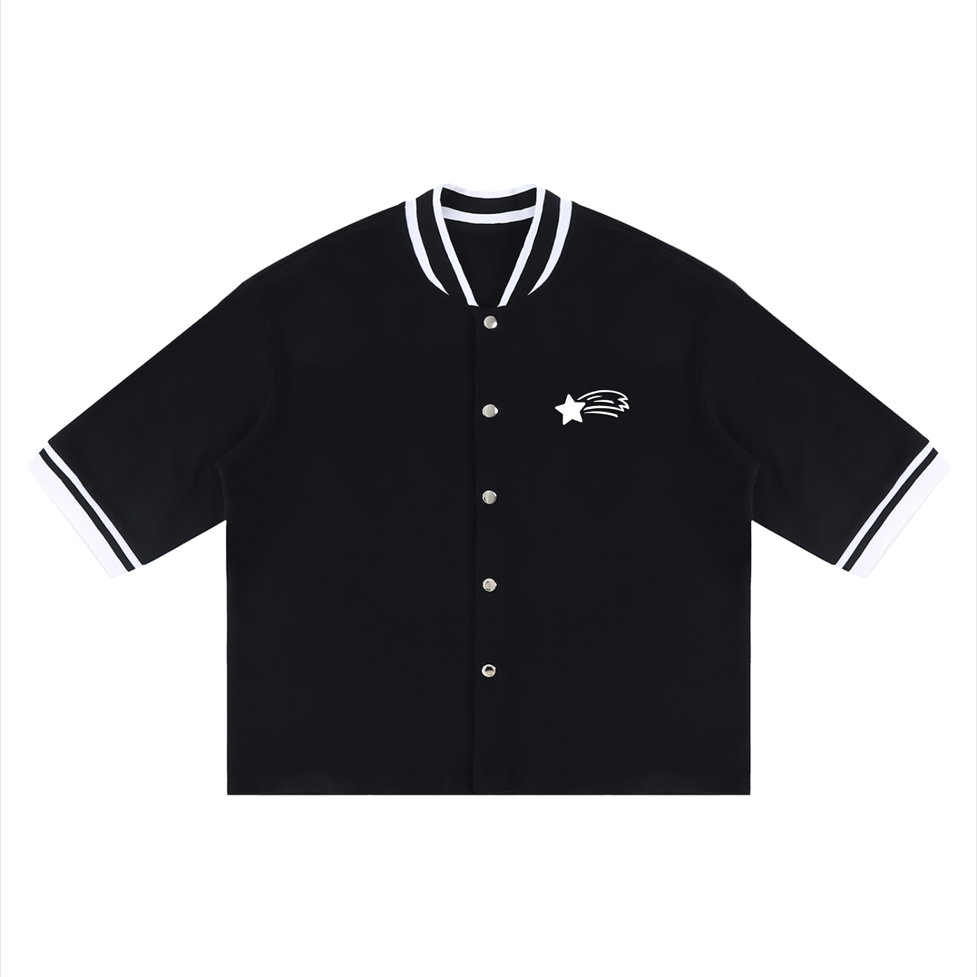 MountainStarGalaxy Unisex Boxy Heavyweight Baseball Jersey