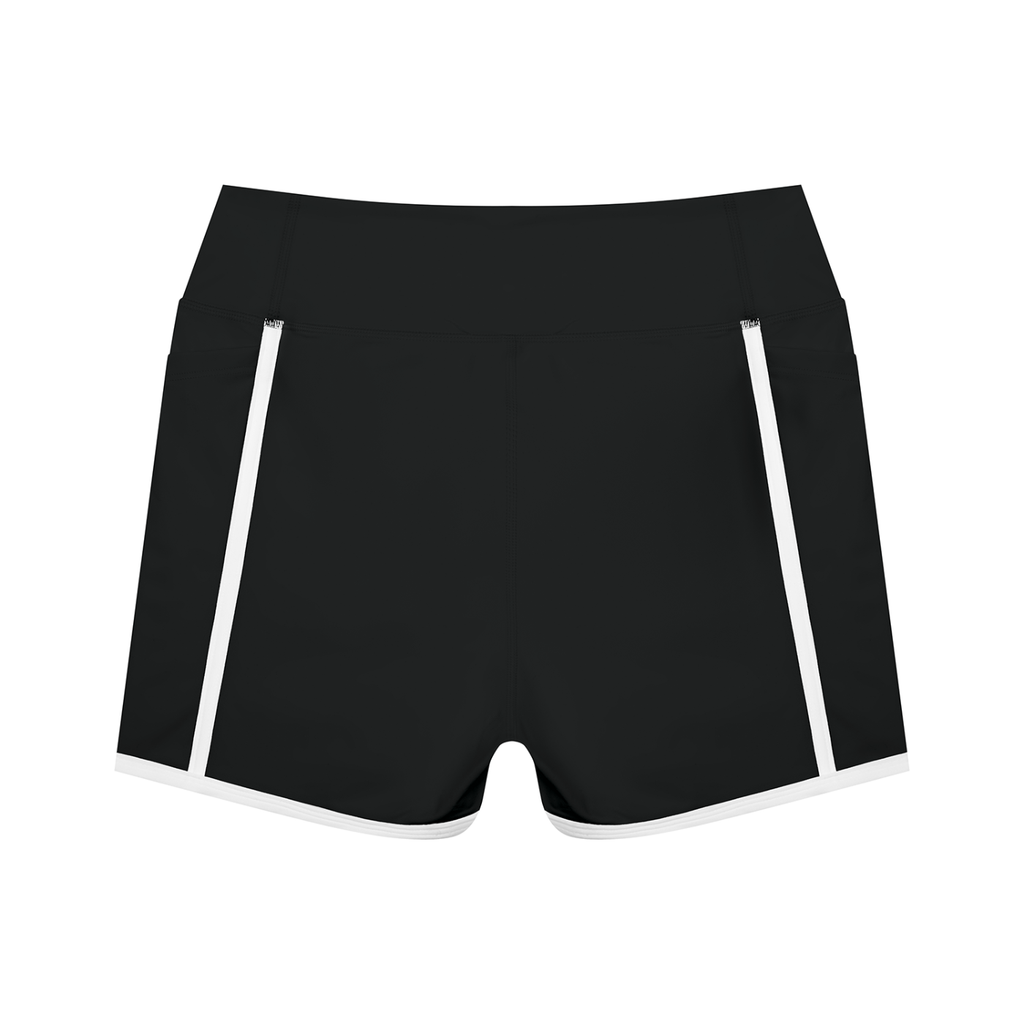 MountainStarGalaxy Women's High Waisted Yoga Biker Shorts