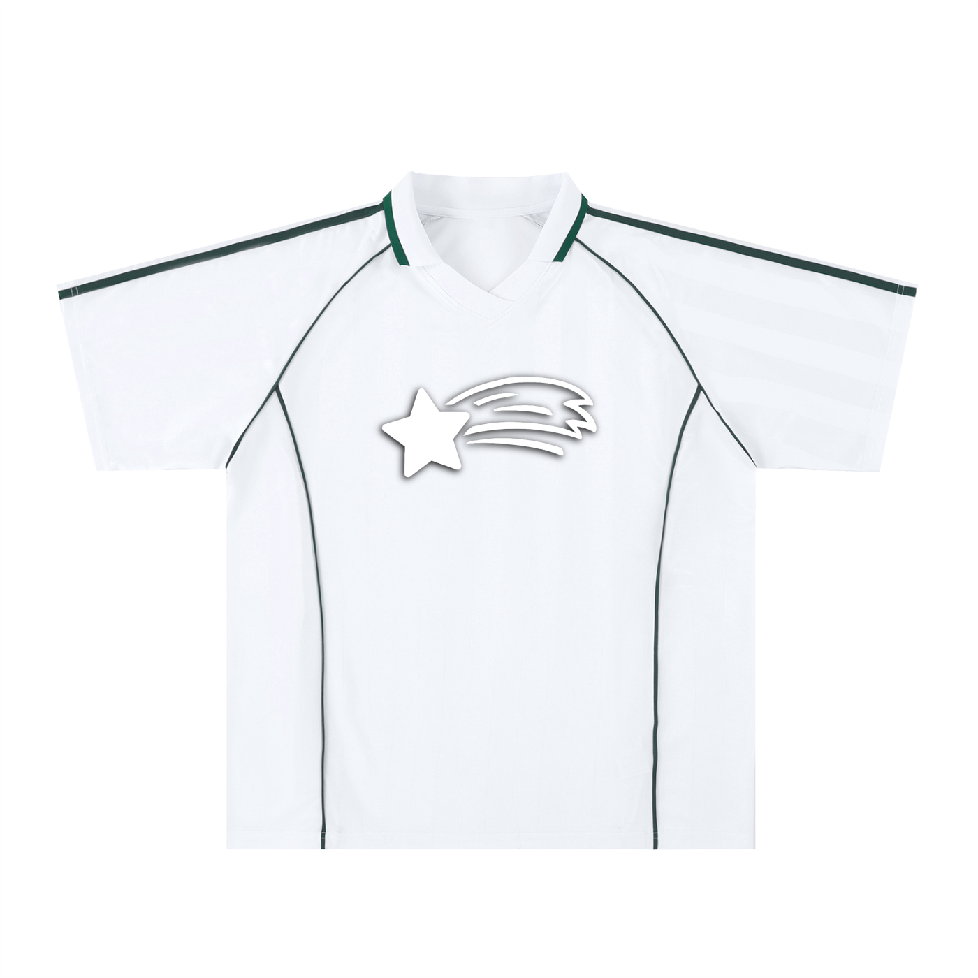 MountainStarGalaxy Shadow Stripe Collared Soccer Jersey