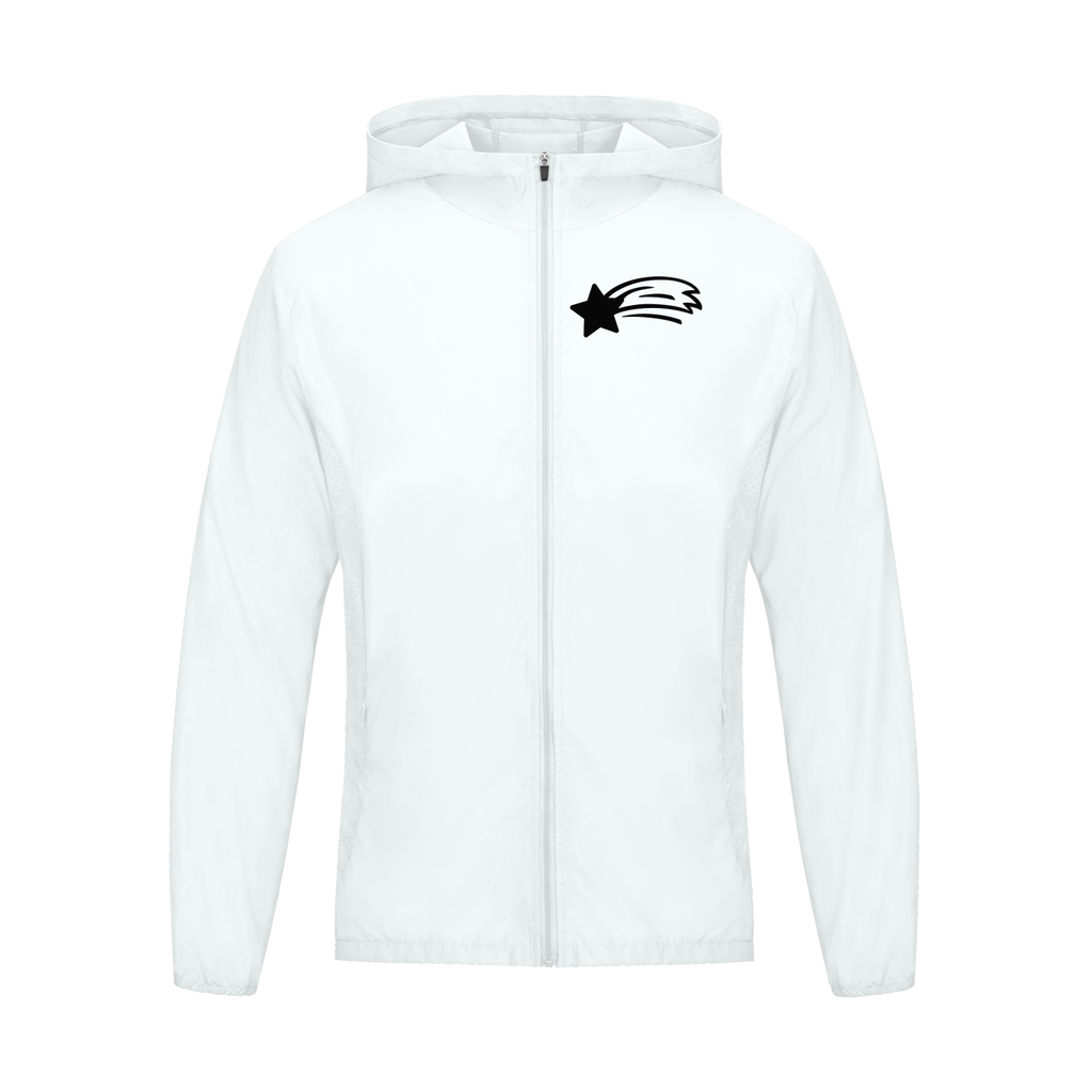 MountainStarGalaxy Men’s Soft Hooded Sports Jacket White