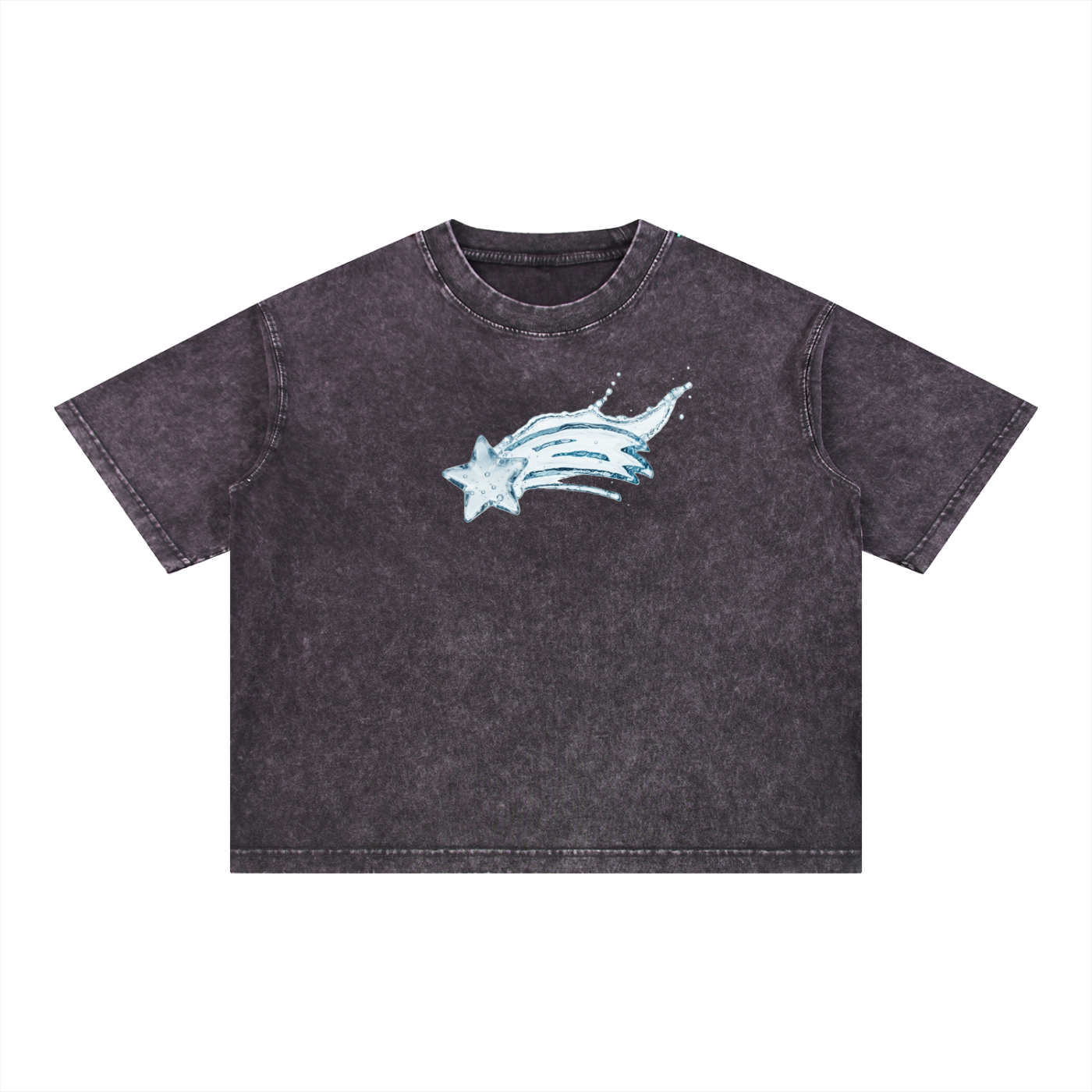 MountainStarGalaxy Mineral Wash Boxy Cotton T-Shirt