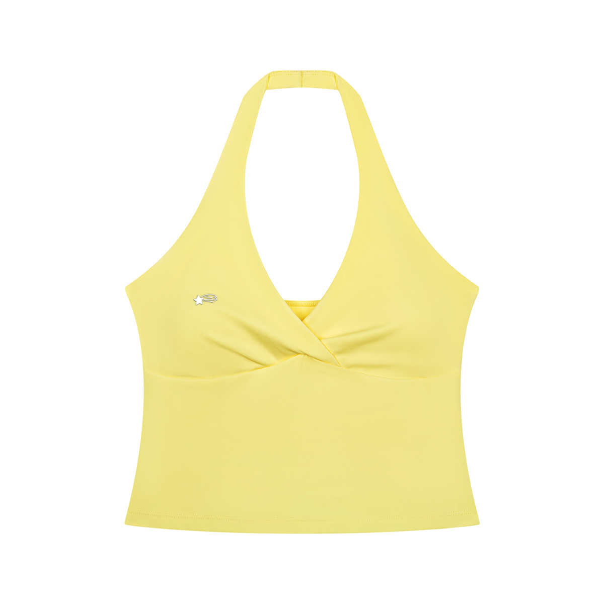 MountainStarGalaxy Women’s Ruched Halter Yoga Tank Top