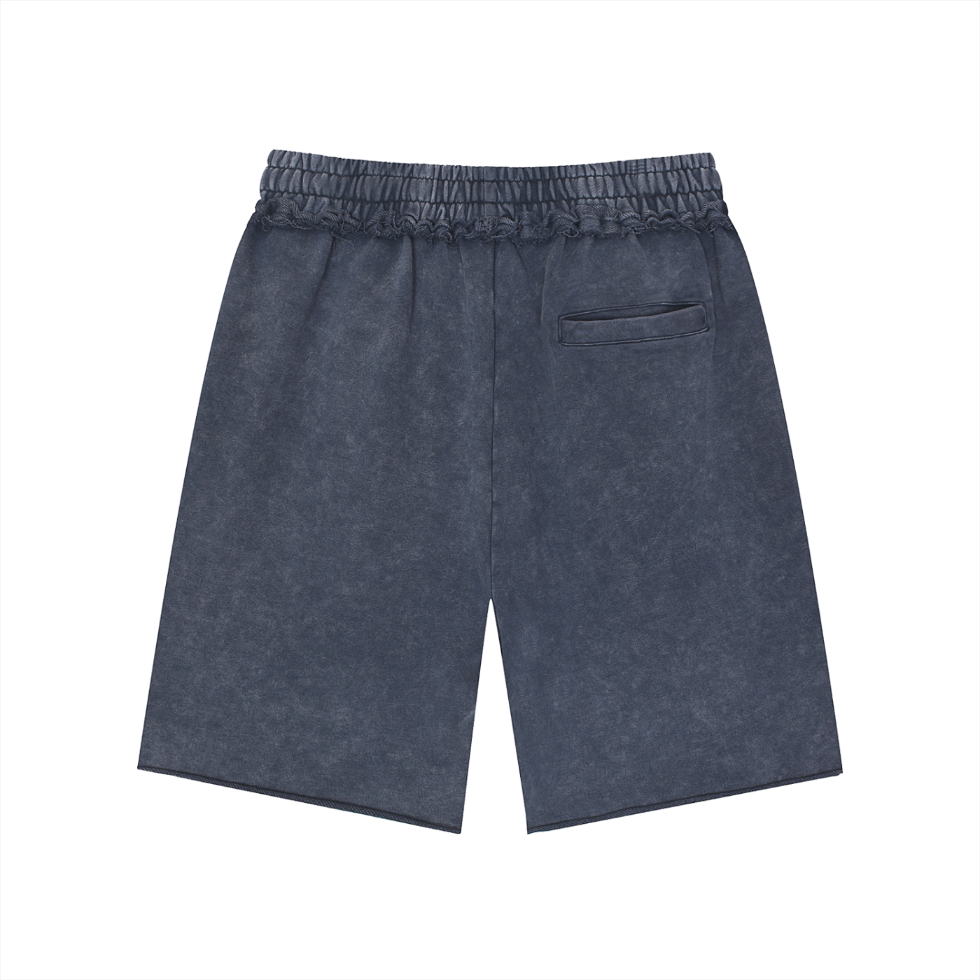 MountainStarGalaxy Mineral Wash Raw Edge Shorts