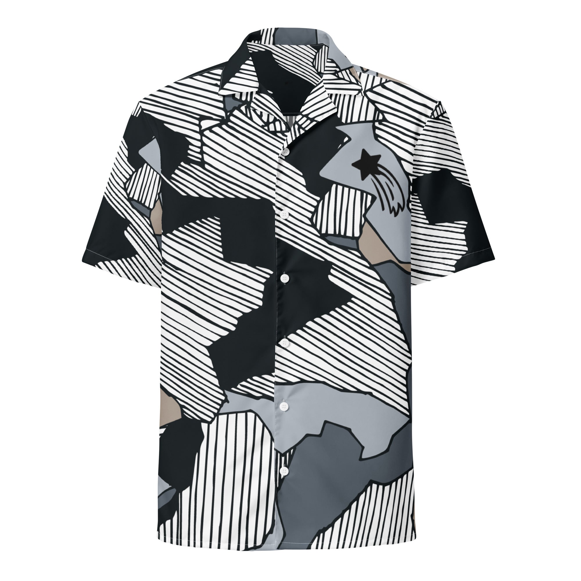 MountainStarGalaxy Unisex Button Shirt 6XL