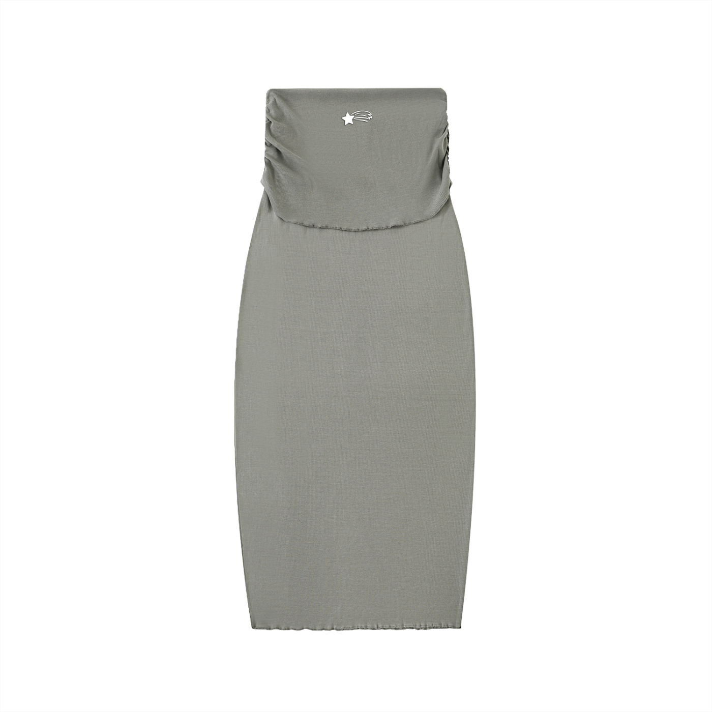 MountainStarGalaxy Women’s Dyed Washed Straight Hip-Hugging Slim Maxi Skirt