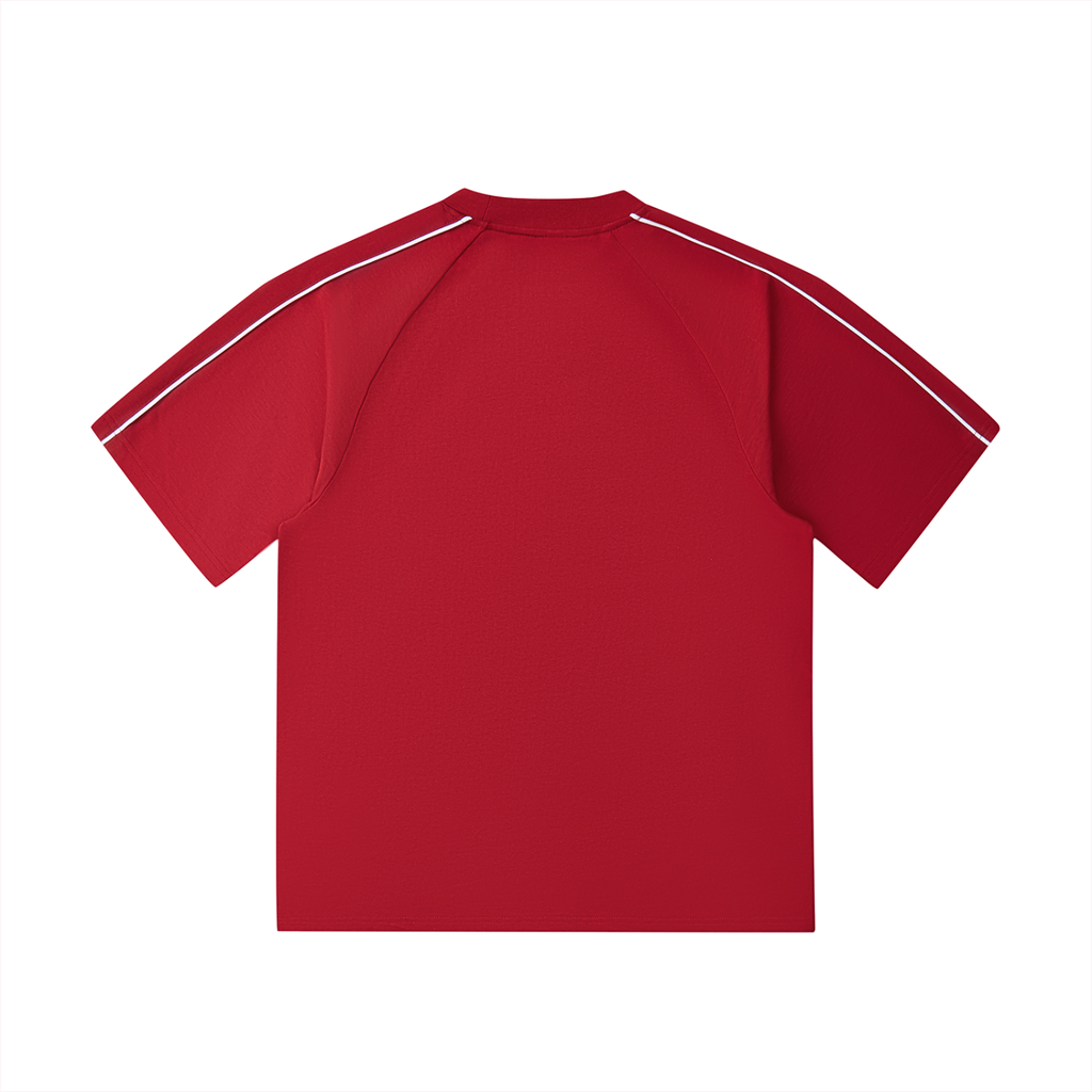MountainStarGalaxy Contrast Stitch Raglan T-Shirt