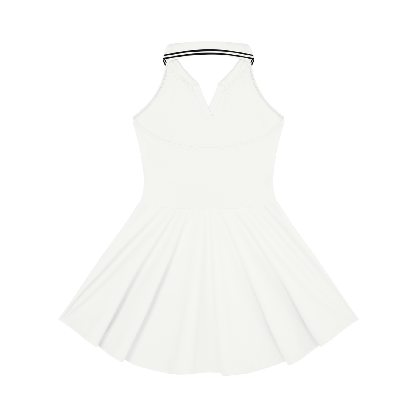 MountainStarGalaxy Women's Collared Halter A-Line Tennis Dress