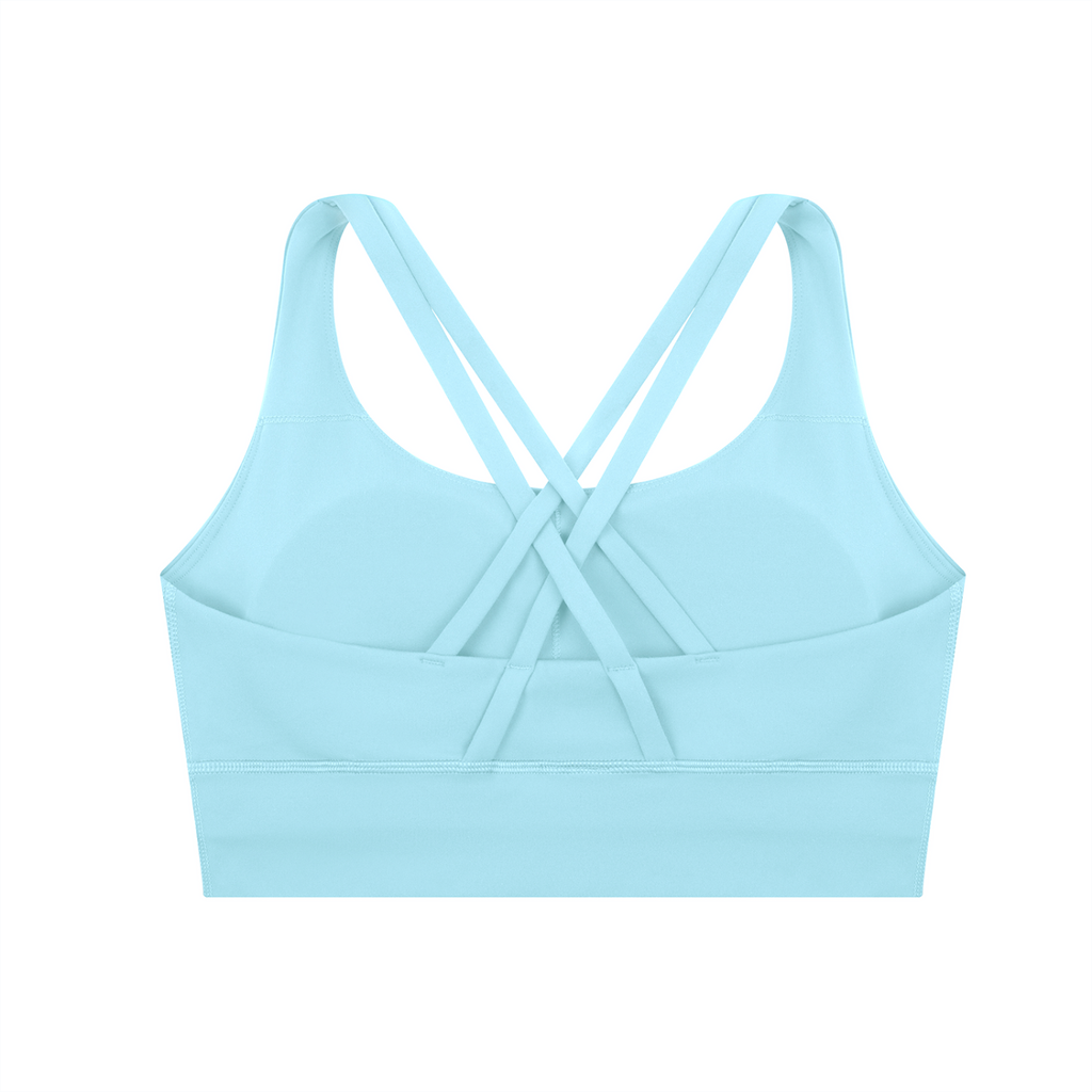 MountainStarGalaxy Women’s Strappy Criss-Cross Sports Bra