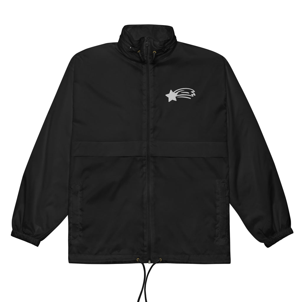 MountainStarGalaxy Unisex Windbreaker Black