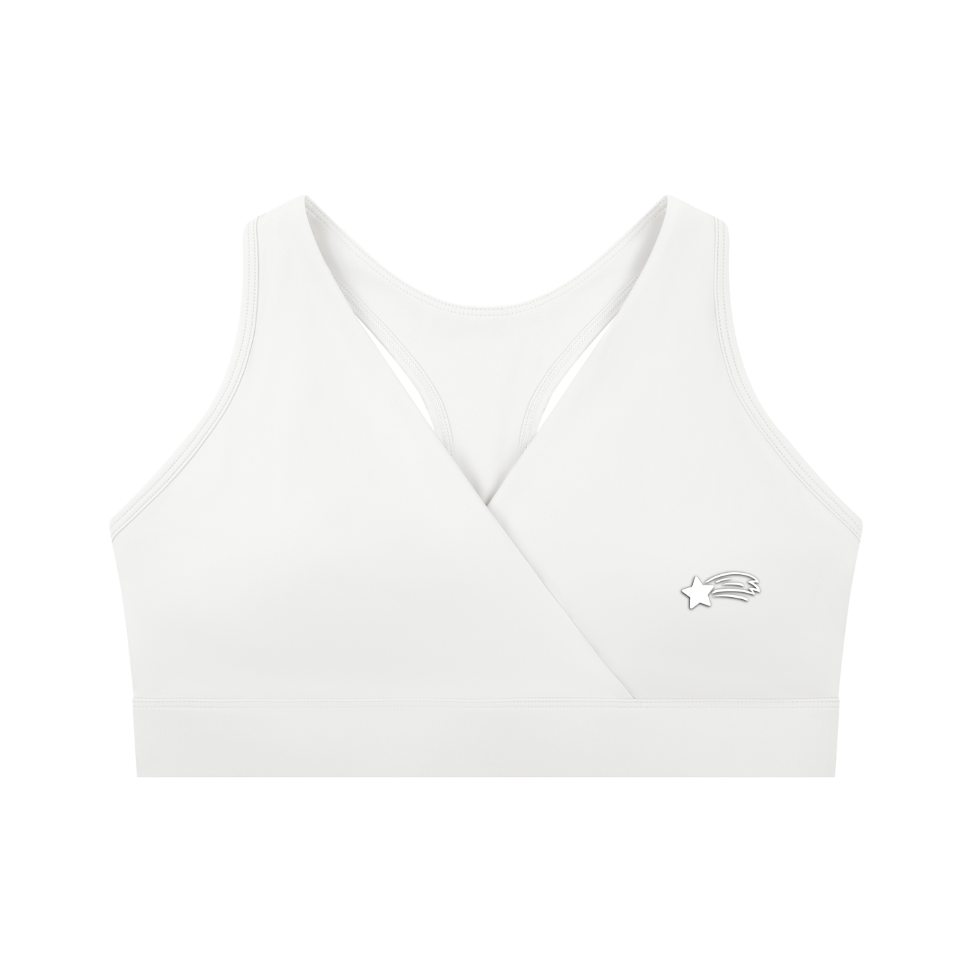 MountainStarGalaxy Women's Crossover V-Neck Sports Bra