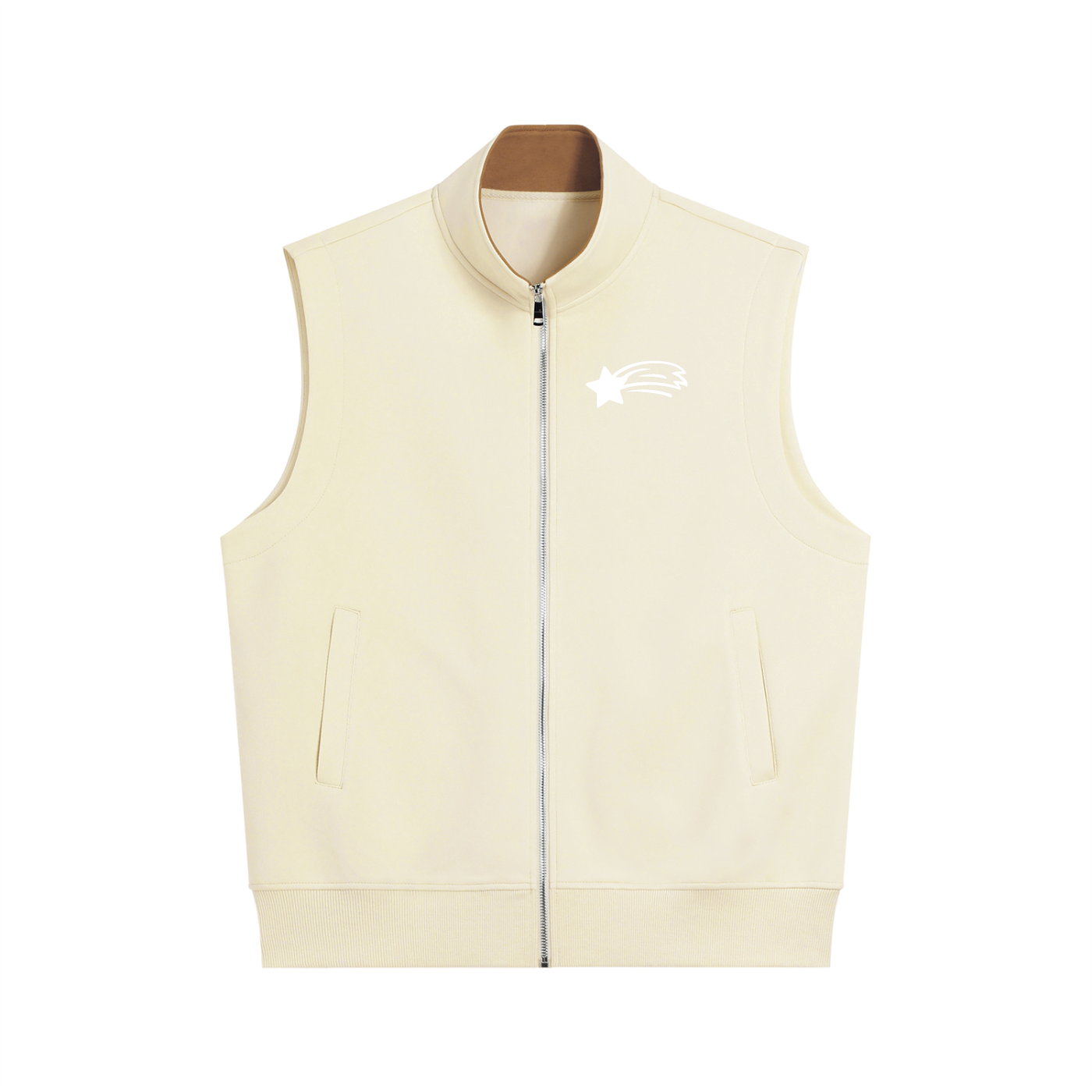 MountainStarGalaxy Essential Heavyweight Vest Mild Apricot