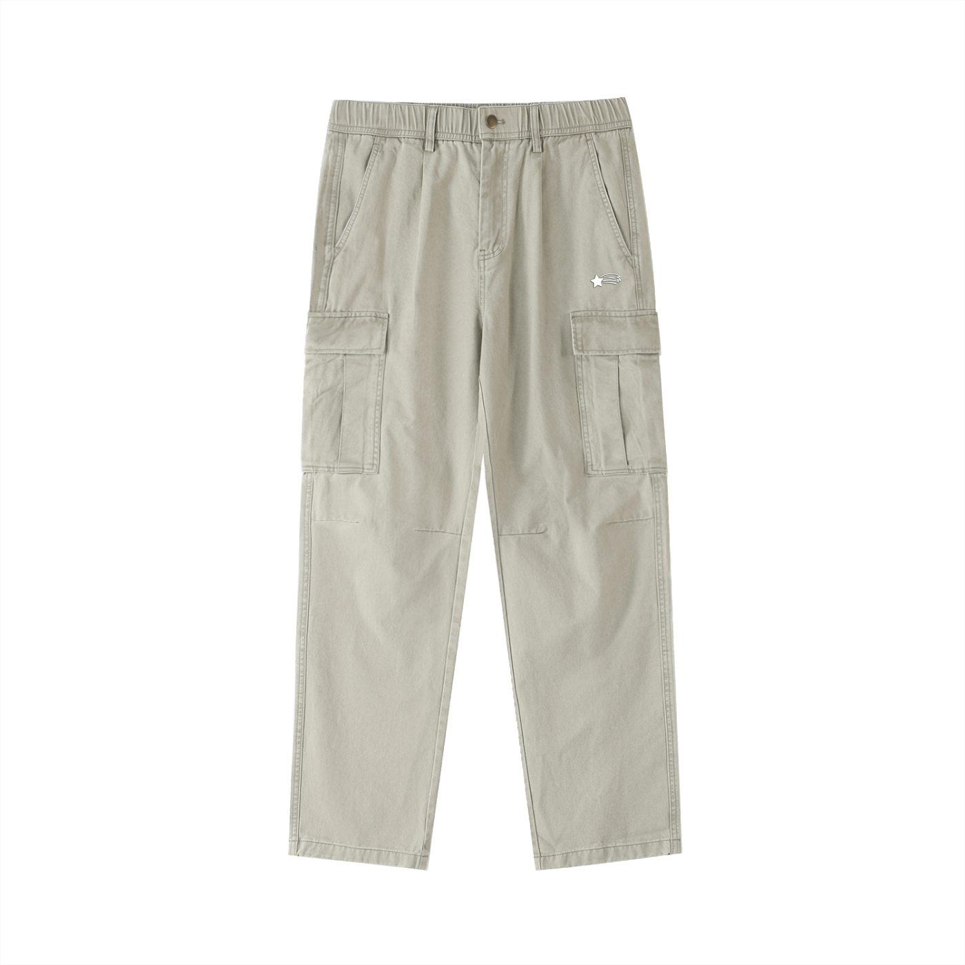 MountainStarGalaxy Men’s Elastic-Waist Cargo Pants