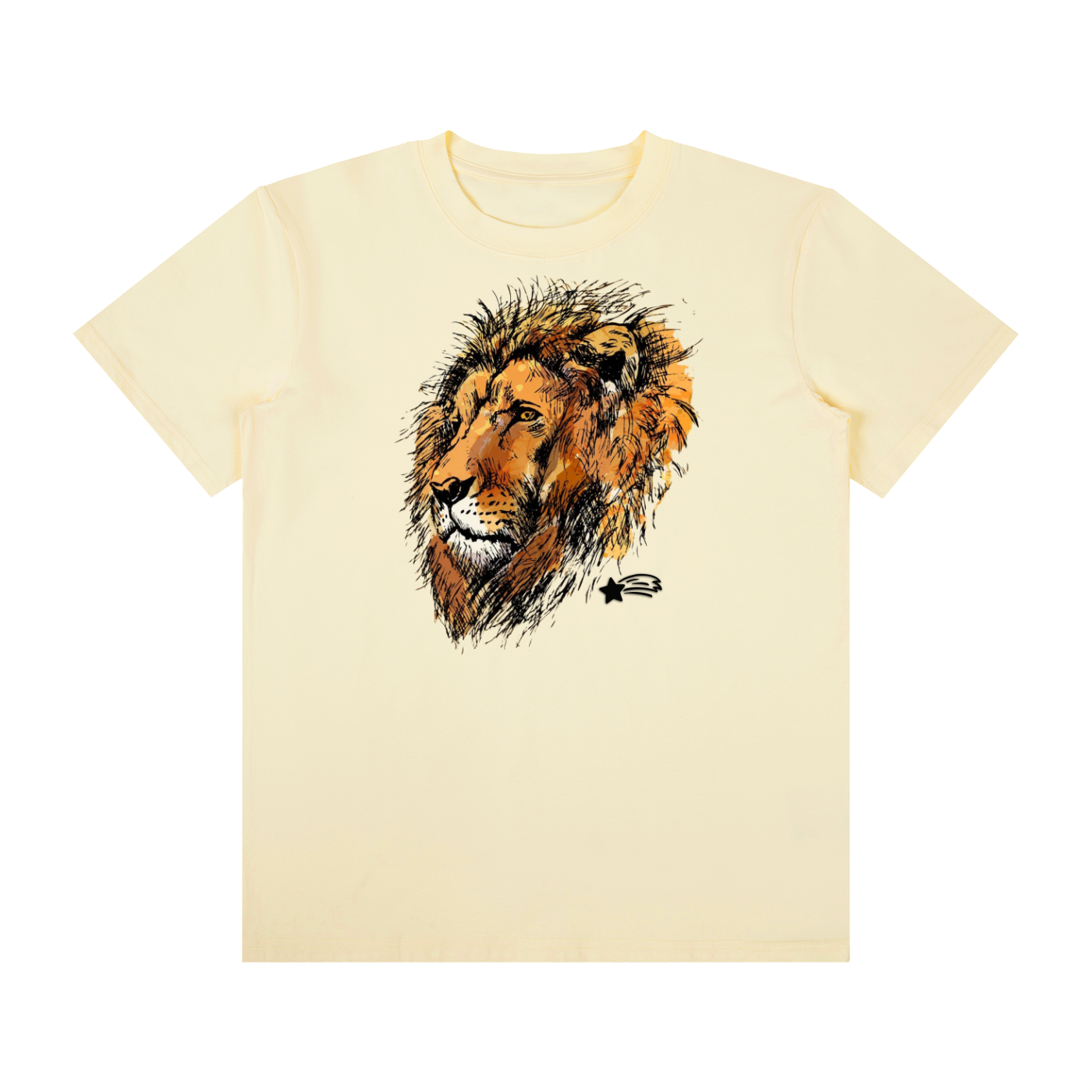 MountainStarGalaxy Unisex Classic Crew Neck Cotton T-Shirt