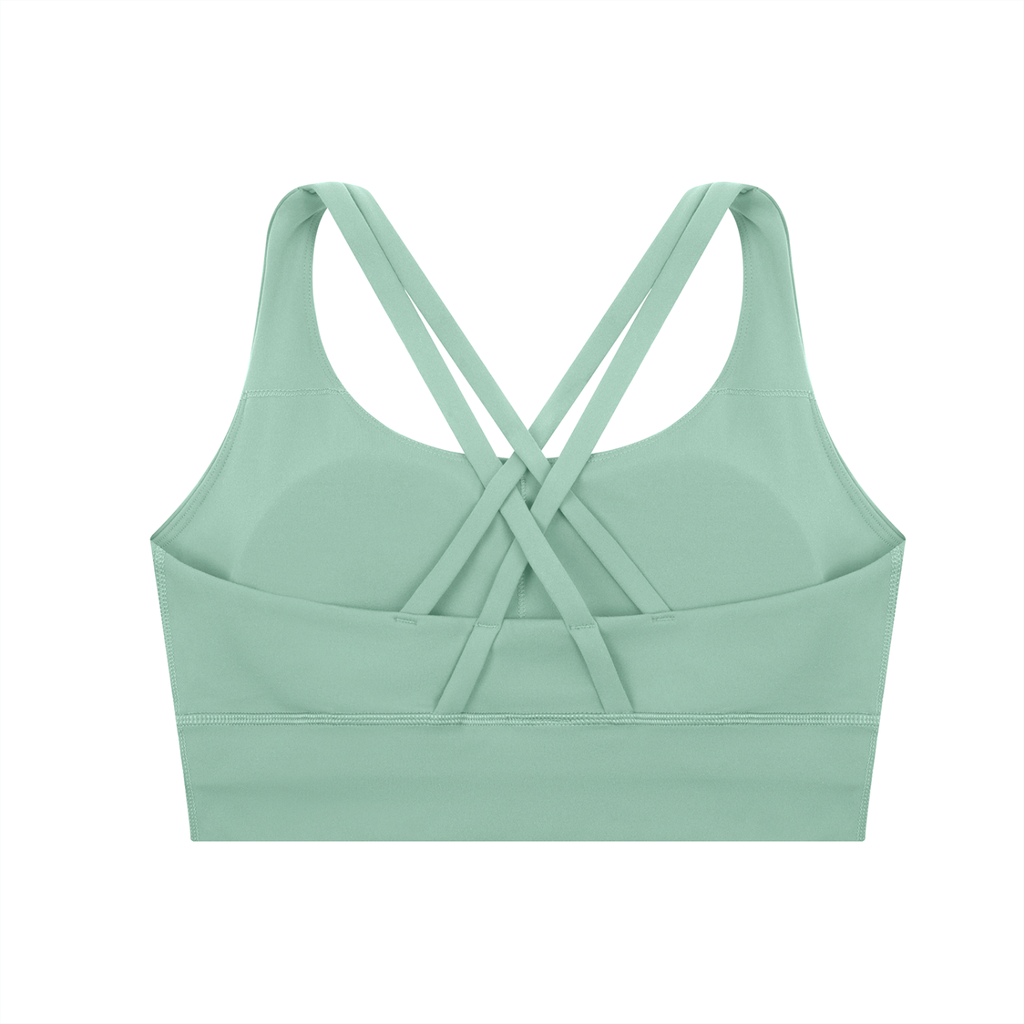 MountainStarGalaxy Strappy Criss-Cross Sports Bra