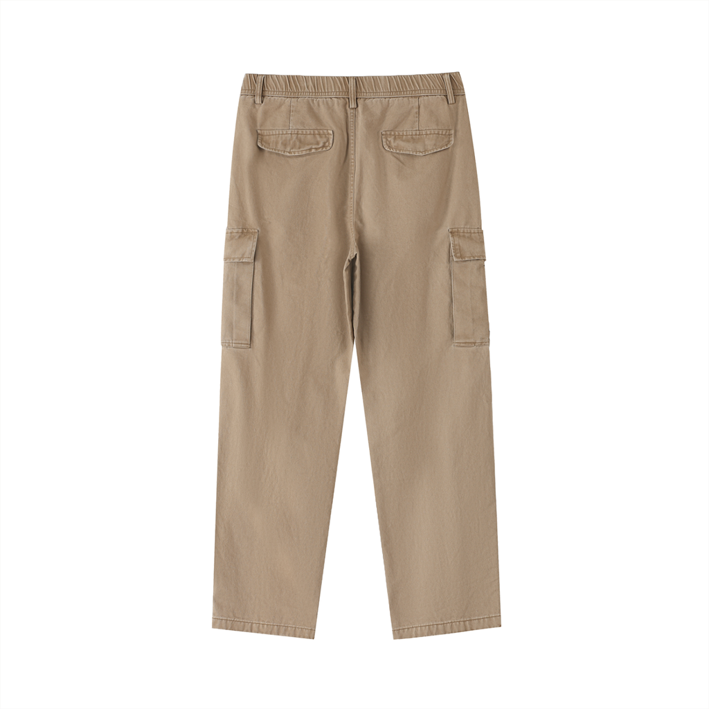MountainStarGalaxy Men’s Elastic-Waist Cargo Pants