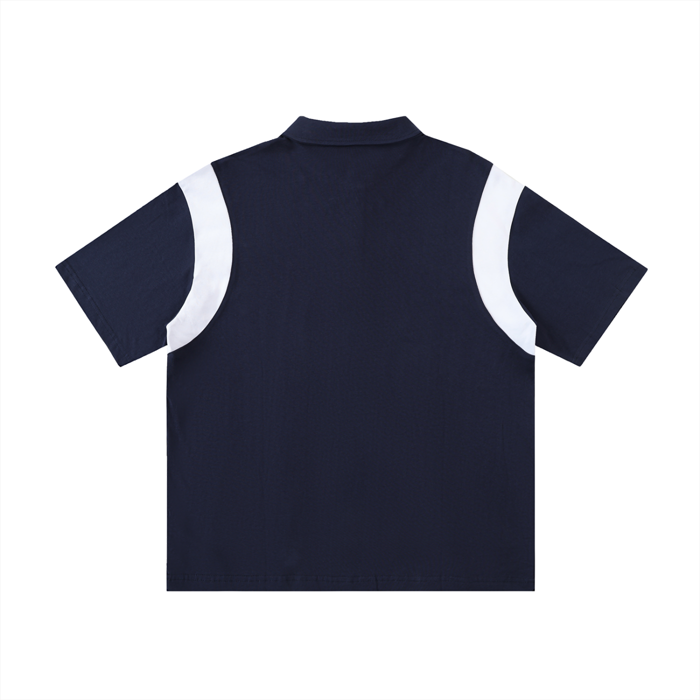 MountainStarGalaxy Unisex Cotton Contrast Panel Polo Shirt