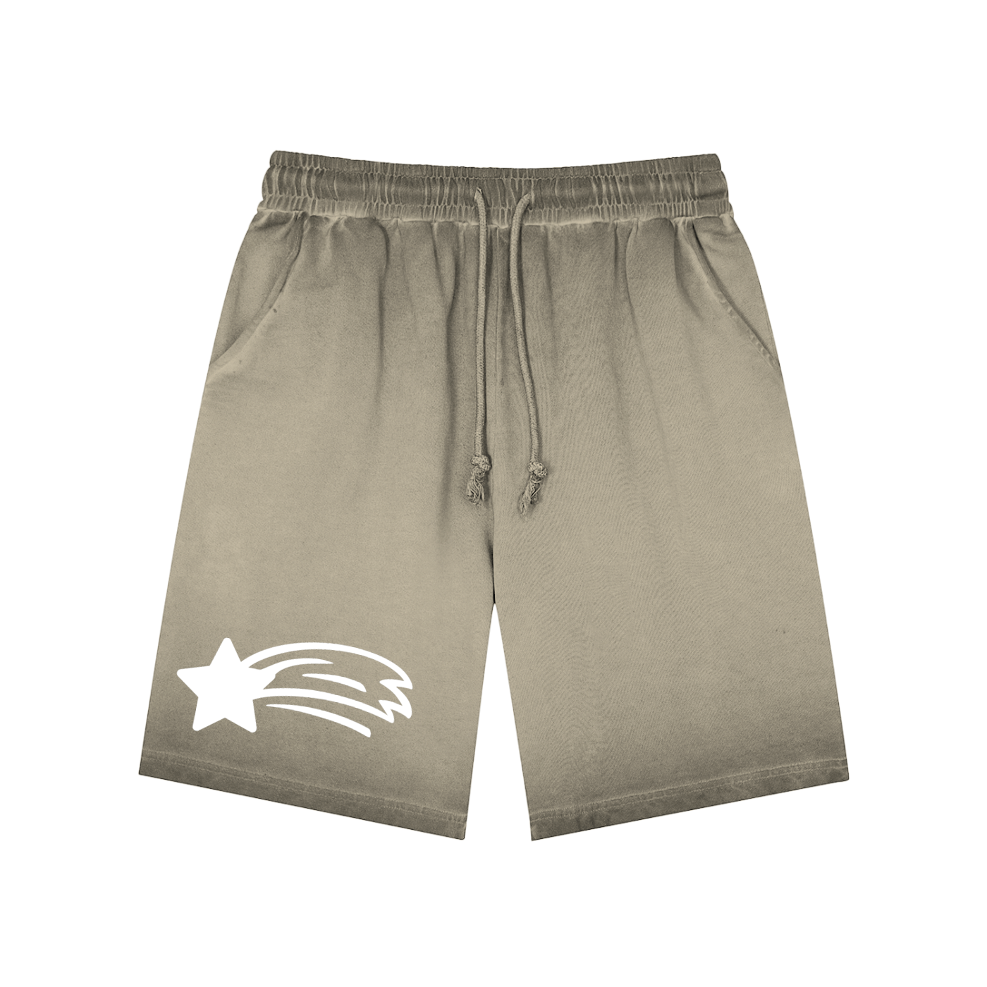 MountainStarGalaxy Unisex Reverse Dyed Sweatshorts Green