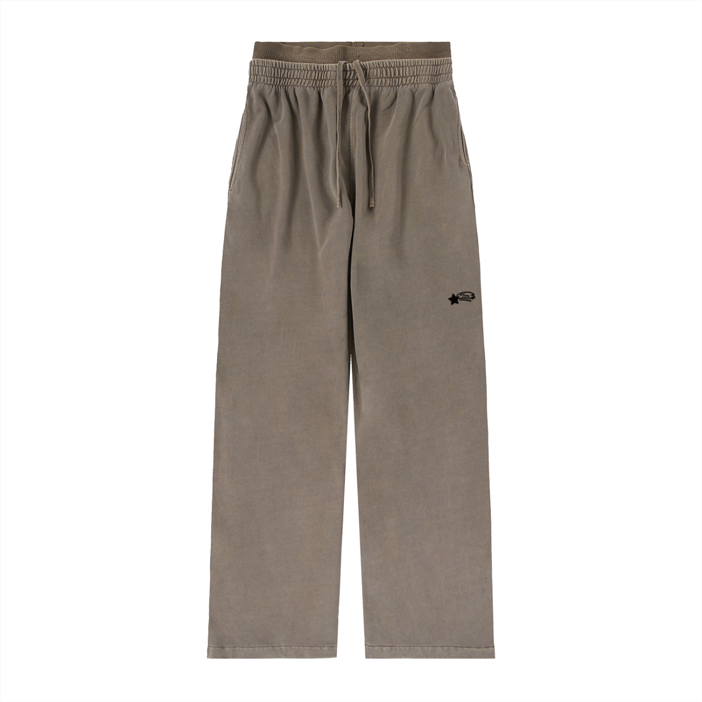 MountainstarGalaxy Women’s Cotton Vintage Washed Waist Pants