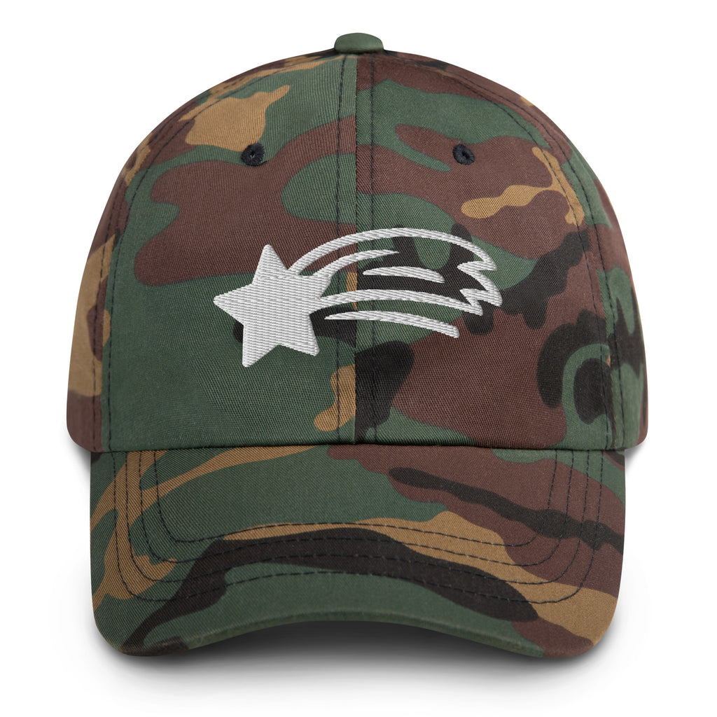 MountainStarGalaxy Dad Hat Green Camo
