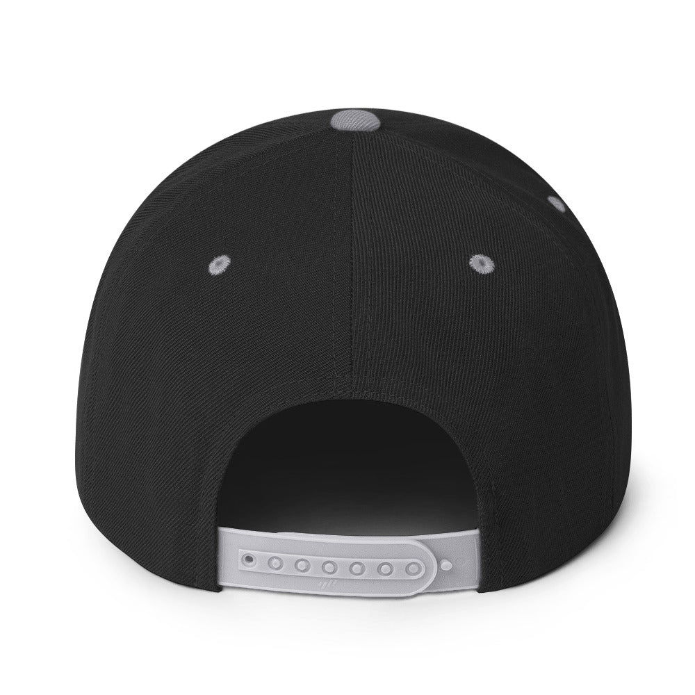 MountainStarGalaxy Snapback Hat Black Silver