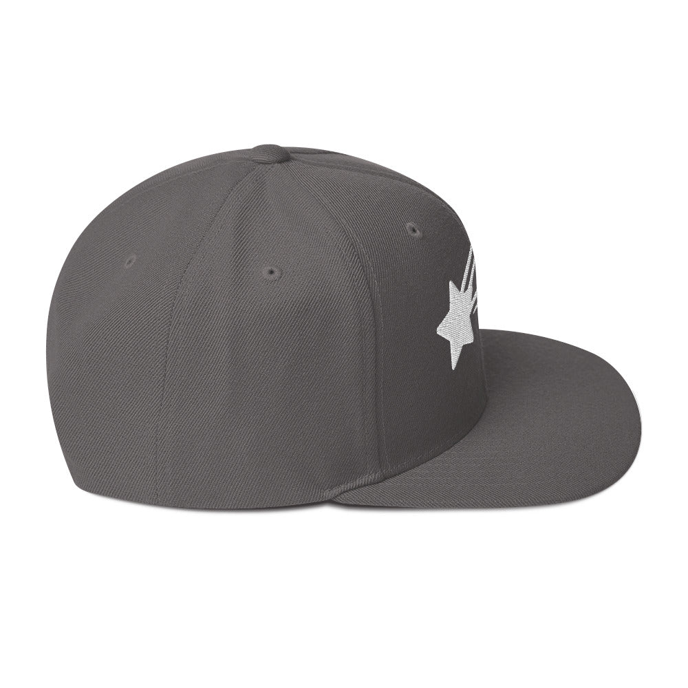 MountainStarGalaxy Snapback Hat Dark Grey