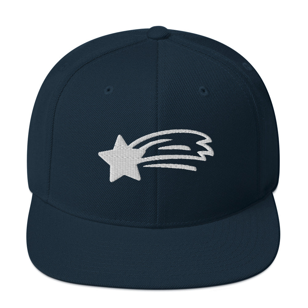 MountainStarGalaxy Snapback Hat Dark Navy