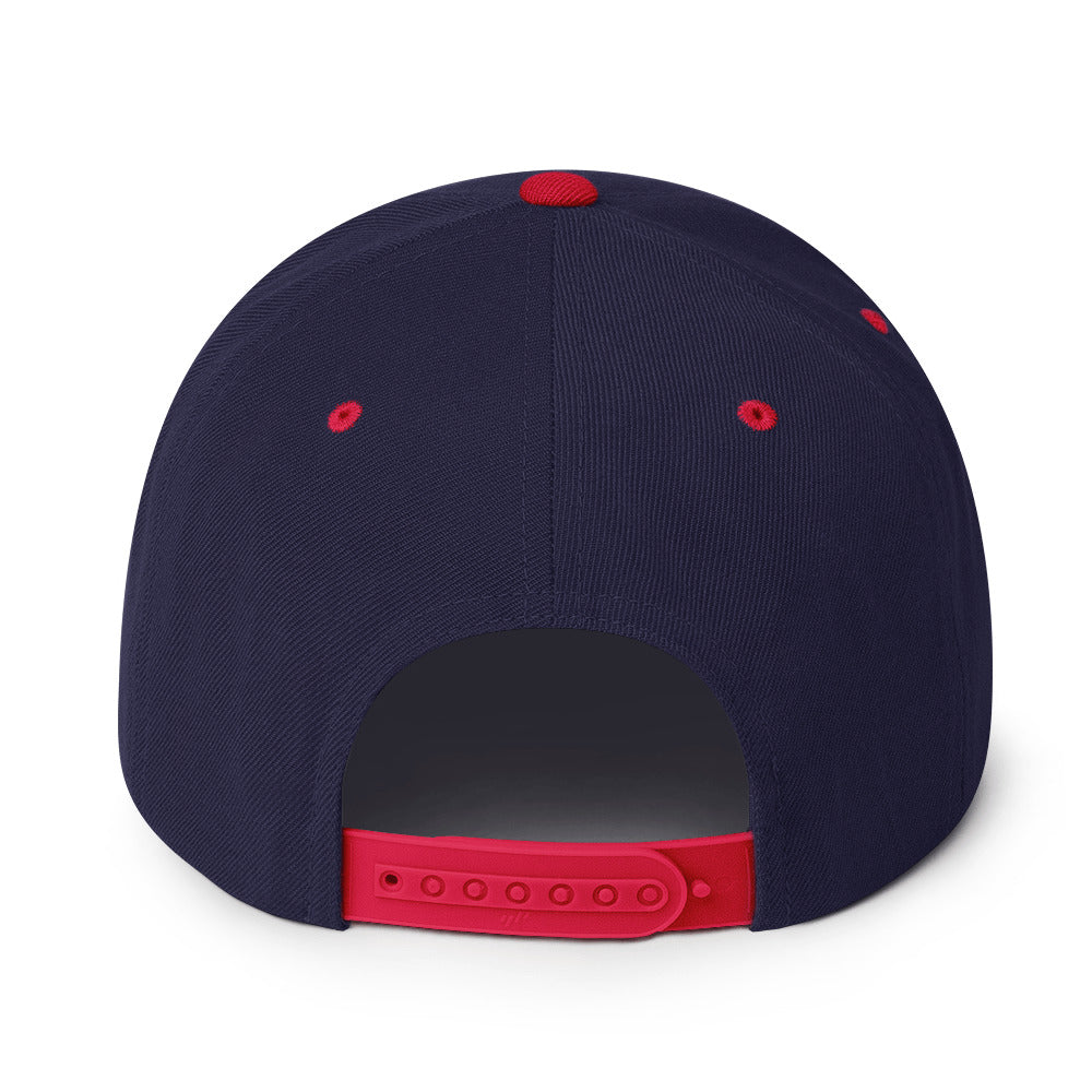 MountainStarGalaxy Snapback Hat Navy Red