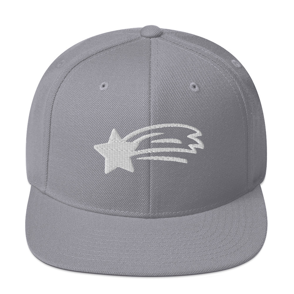 MountainStarGalaxy Snapback Hat Silver