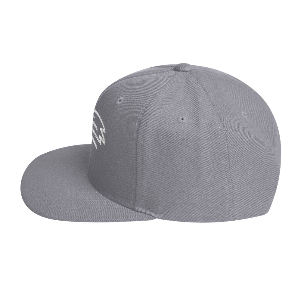 MountainStarGalaxy Snapback Hat Silver