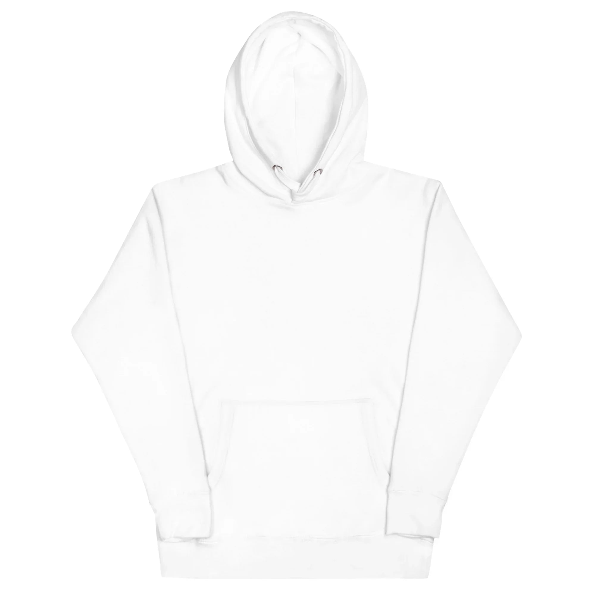 Unisex premium white pullover hoodie with front pocket, MountainStarGalaxy style