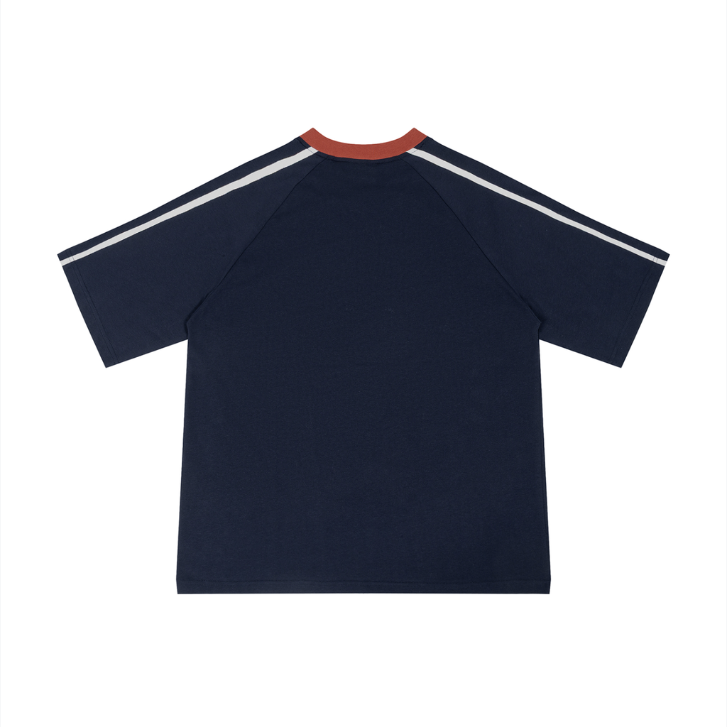 MountainStarGalaxy Unisex Color Block V-Neck T-Shirt