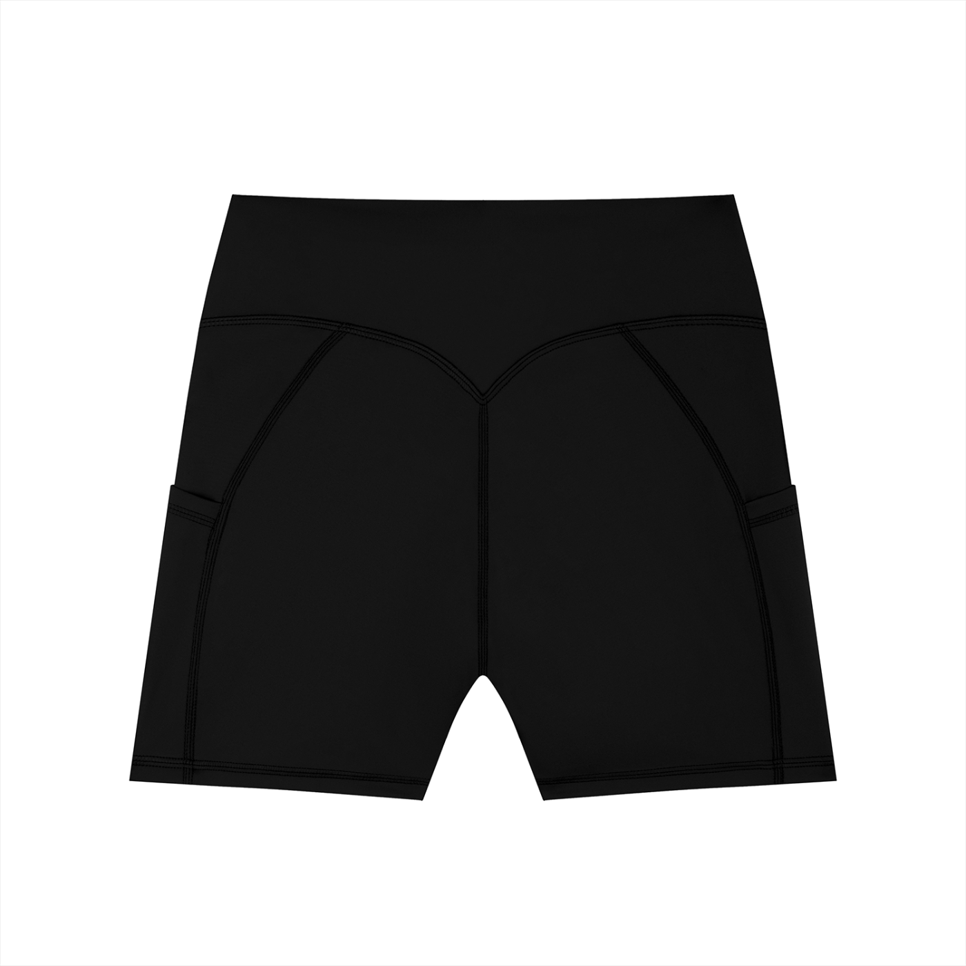 MountainStarGalaxy Women's High-Waisted Pocket Biker Shorts