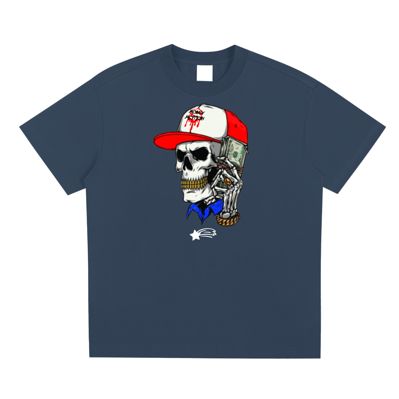 MountainStarGalaxy Unisex Sorona Quick-Dry Cooling Shirt Midnight Blue