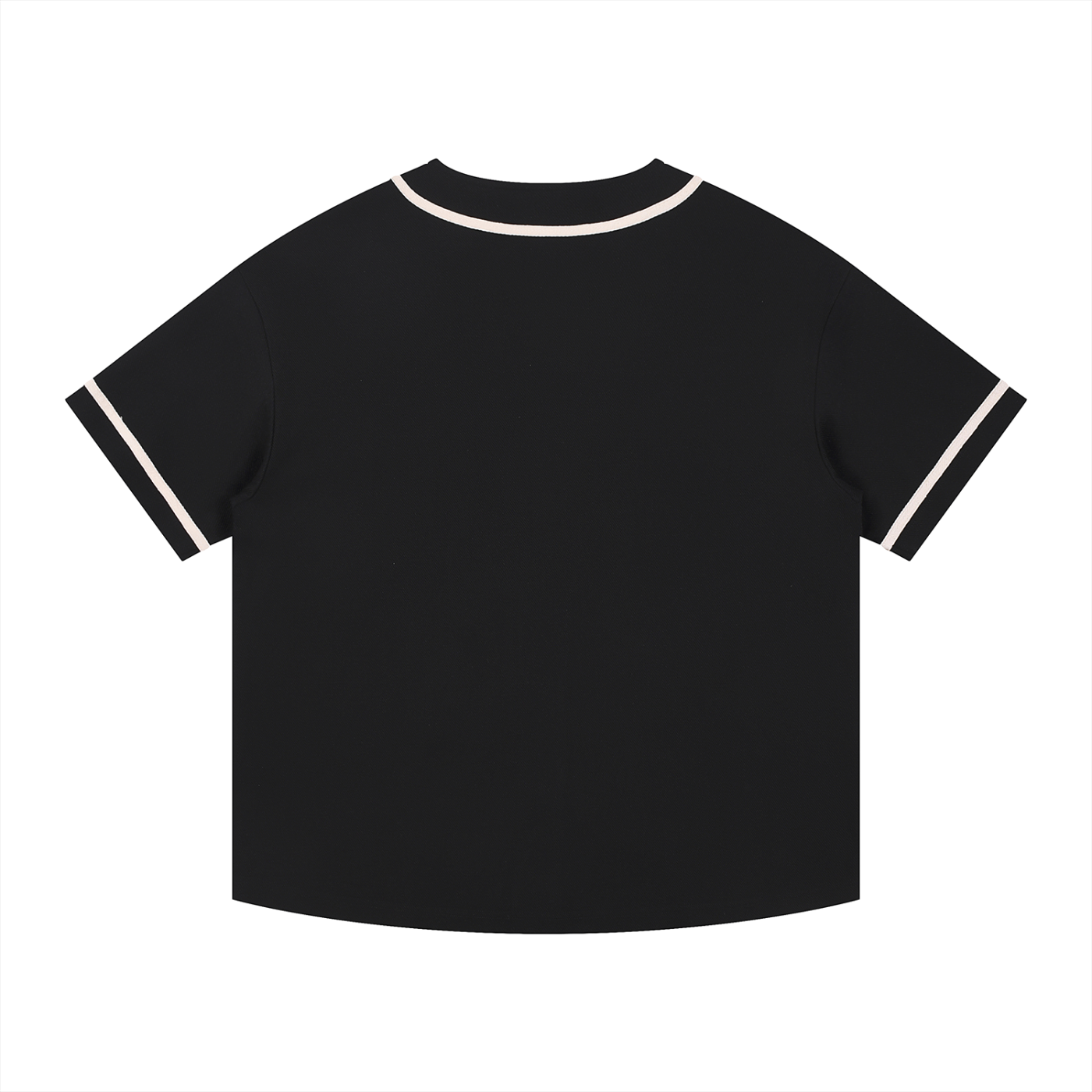MountainStarGalaxy Contrast Piped Button-Up Jersey